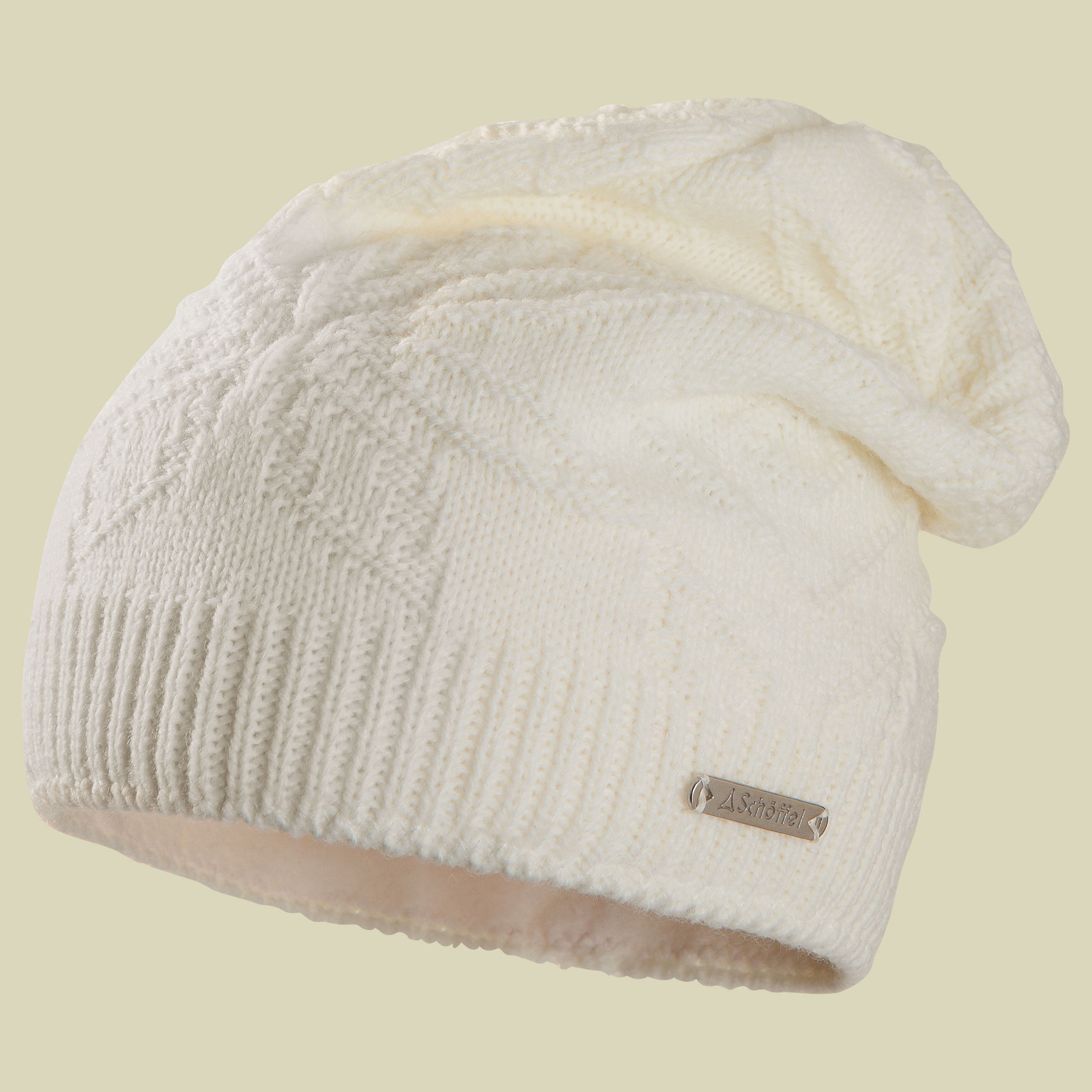 Knitted Hat Venezia Women Größe one size Farbe bright white