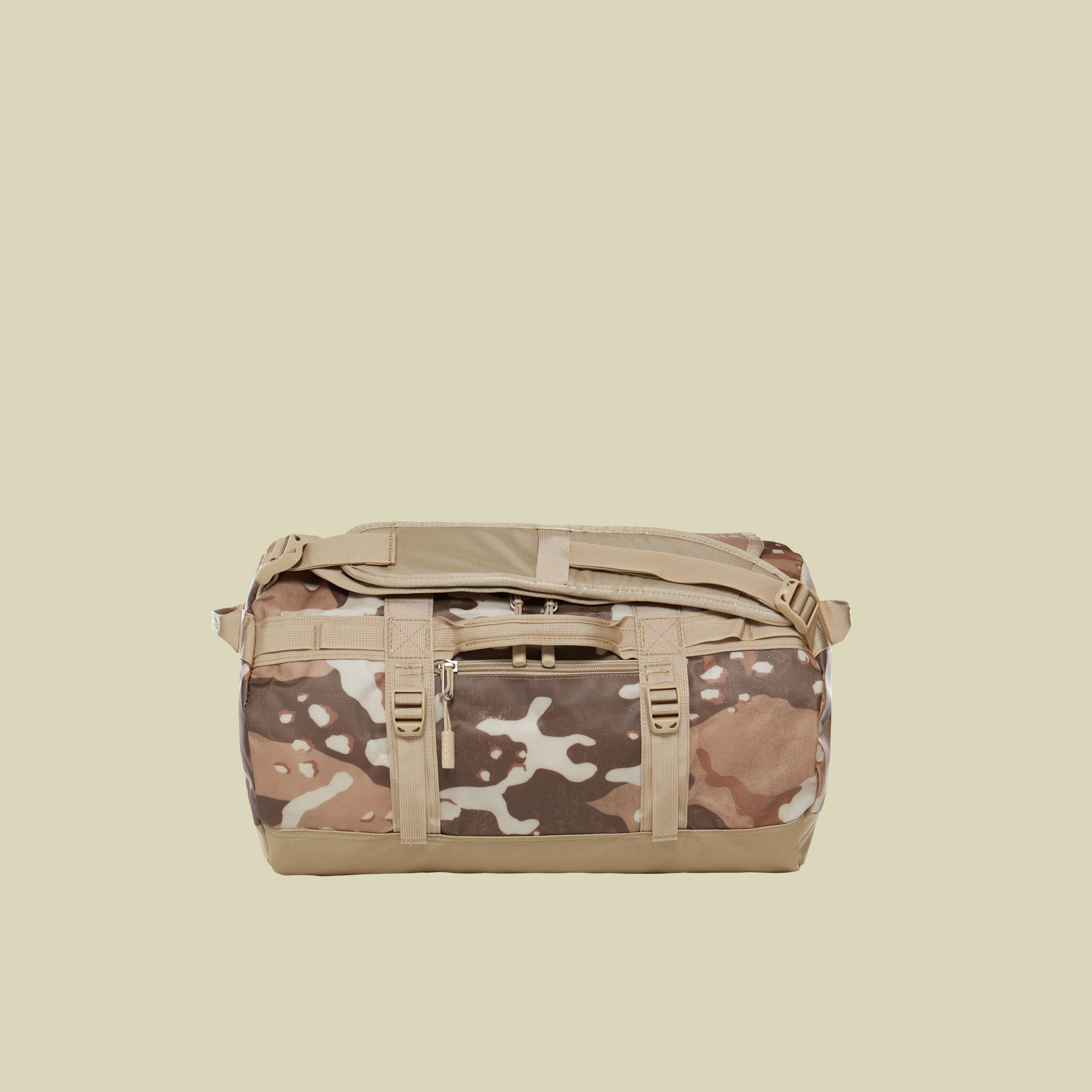 Base Camp Duffel XS Volumen 31 Farbe moab khaki woodchip camo desert print/twill beige