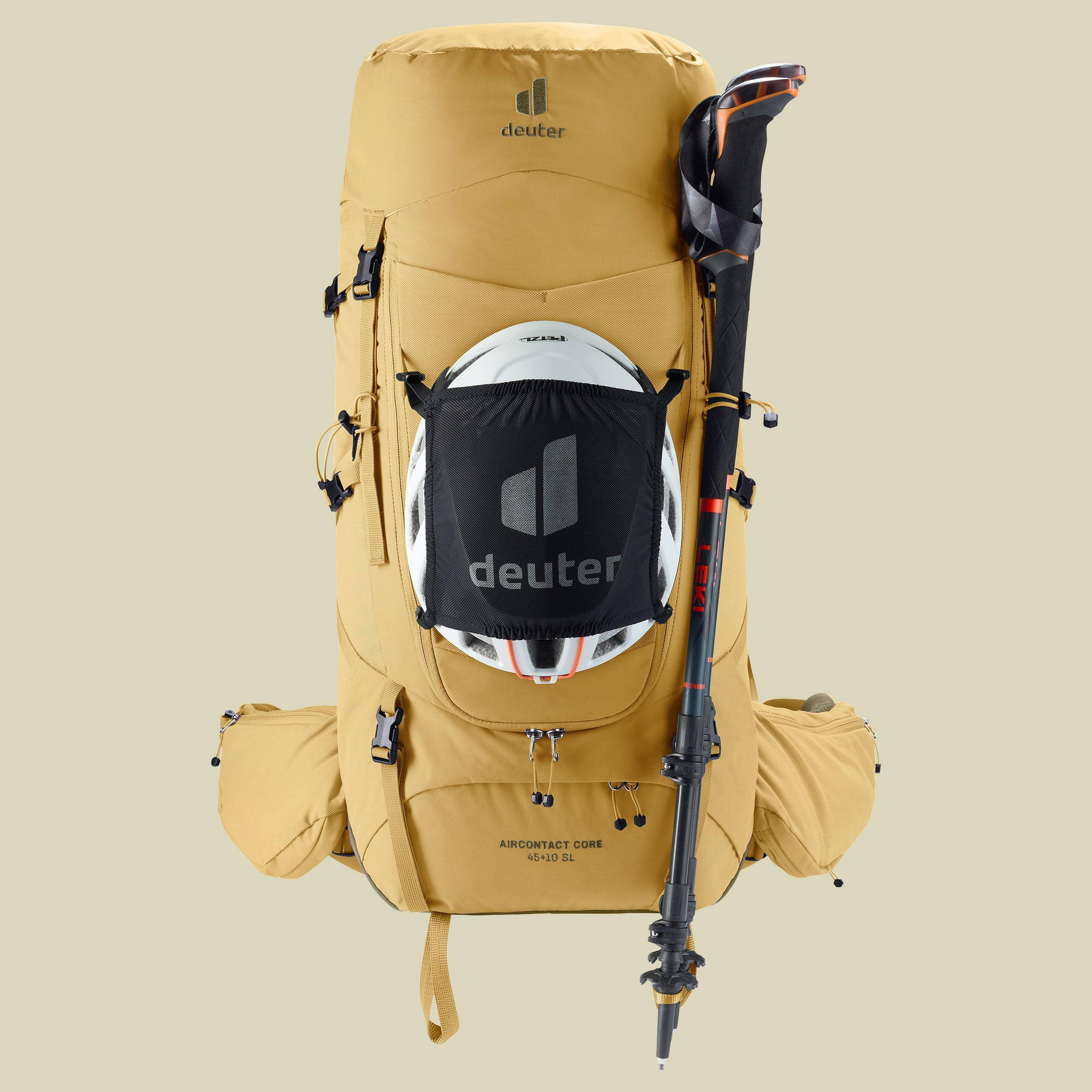 Aircontact Core 45+10 SL Women 45 + 10 gelb - savanna-nori