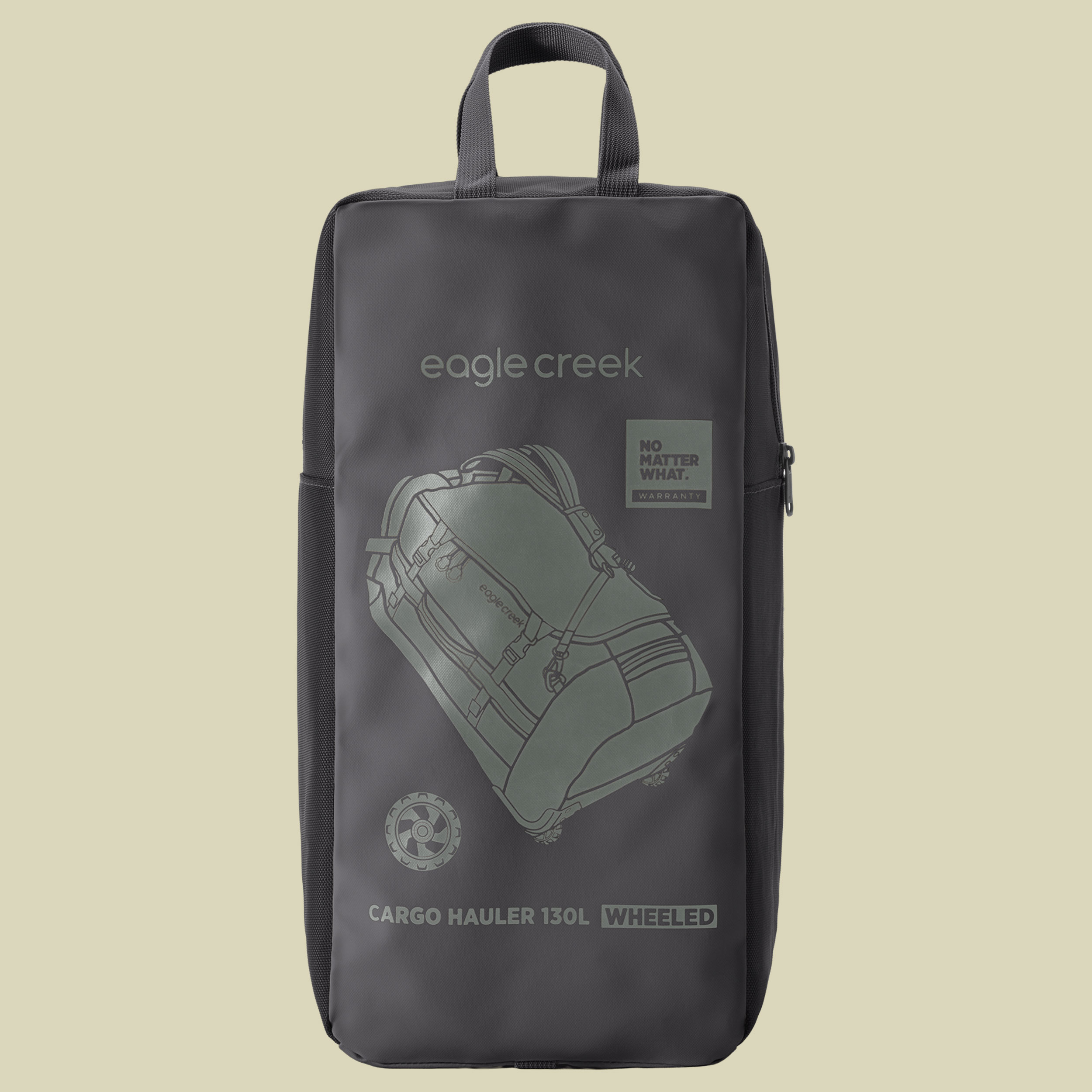 Cargo Hauler Rolling Duffel 130L schwarz - black