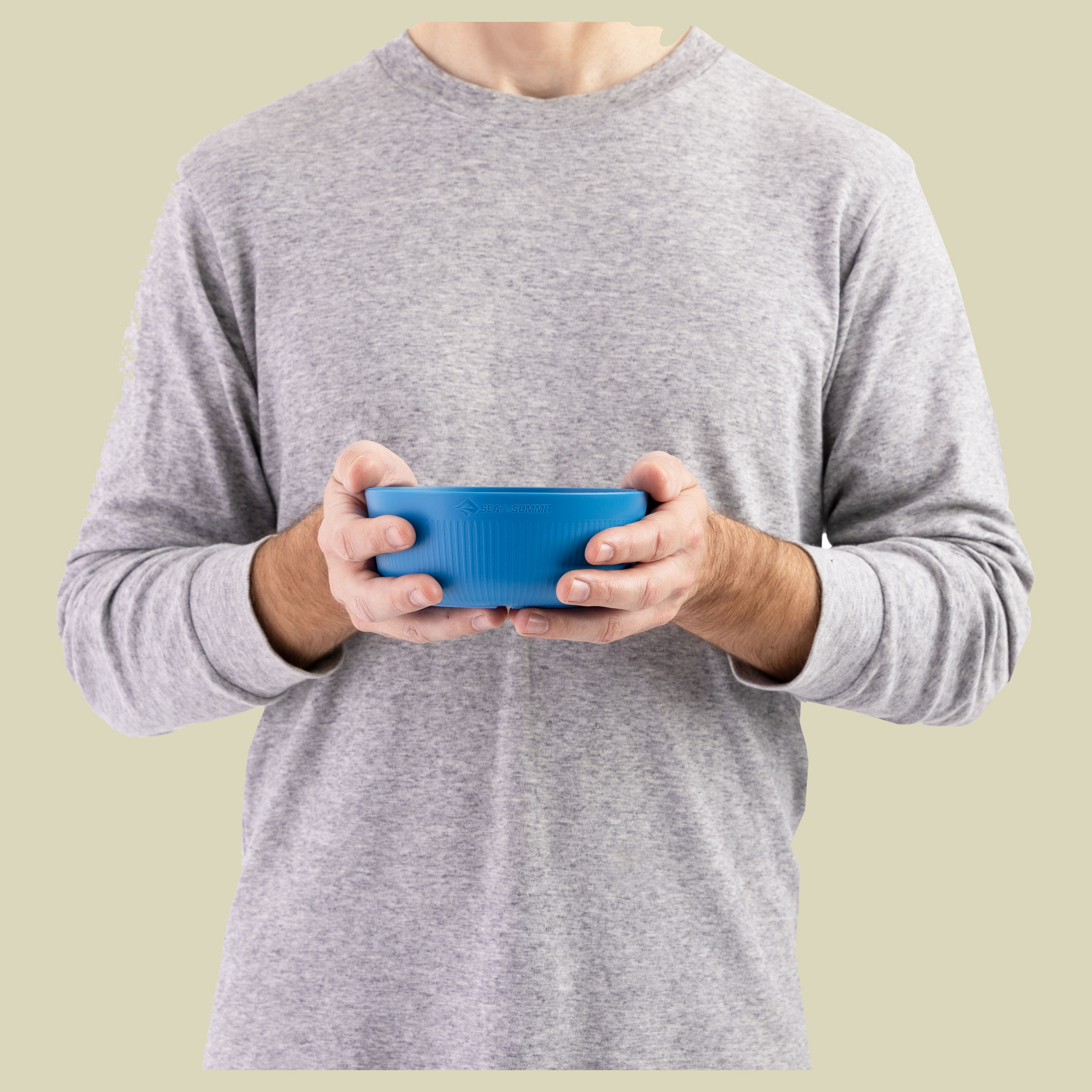 Camp Bowl blau 840 ml - Farbe cendre blue