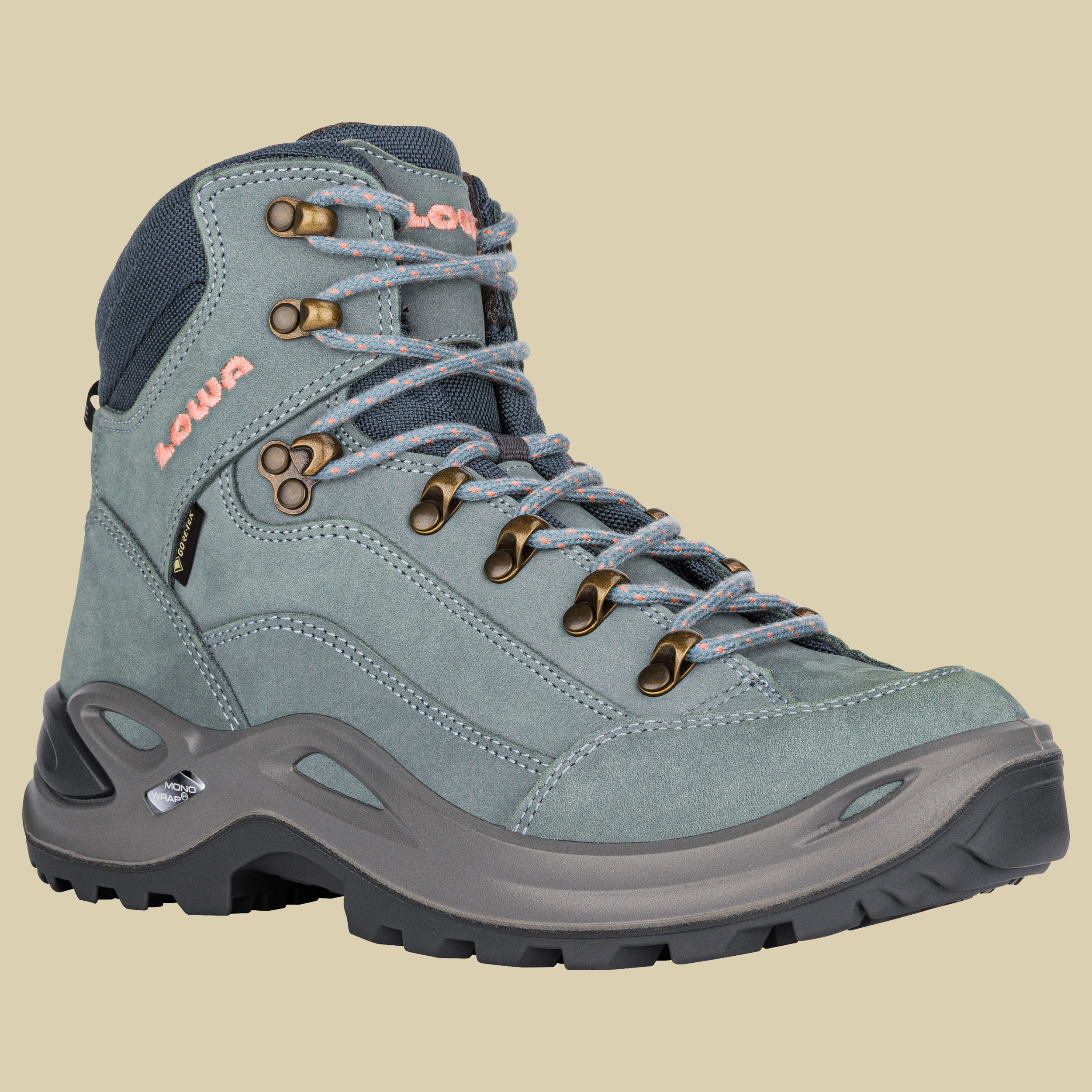 Renegade GTX Mid Women Größe UK 7,5  Farbe eisblau/lachs