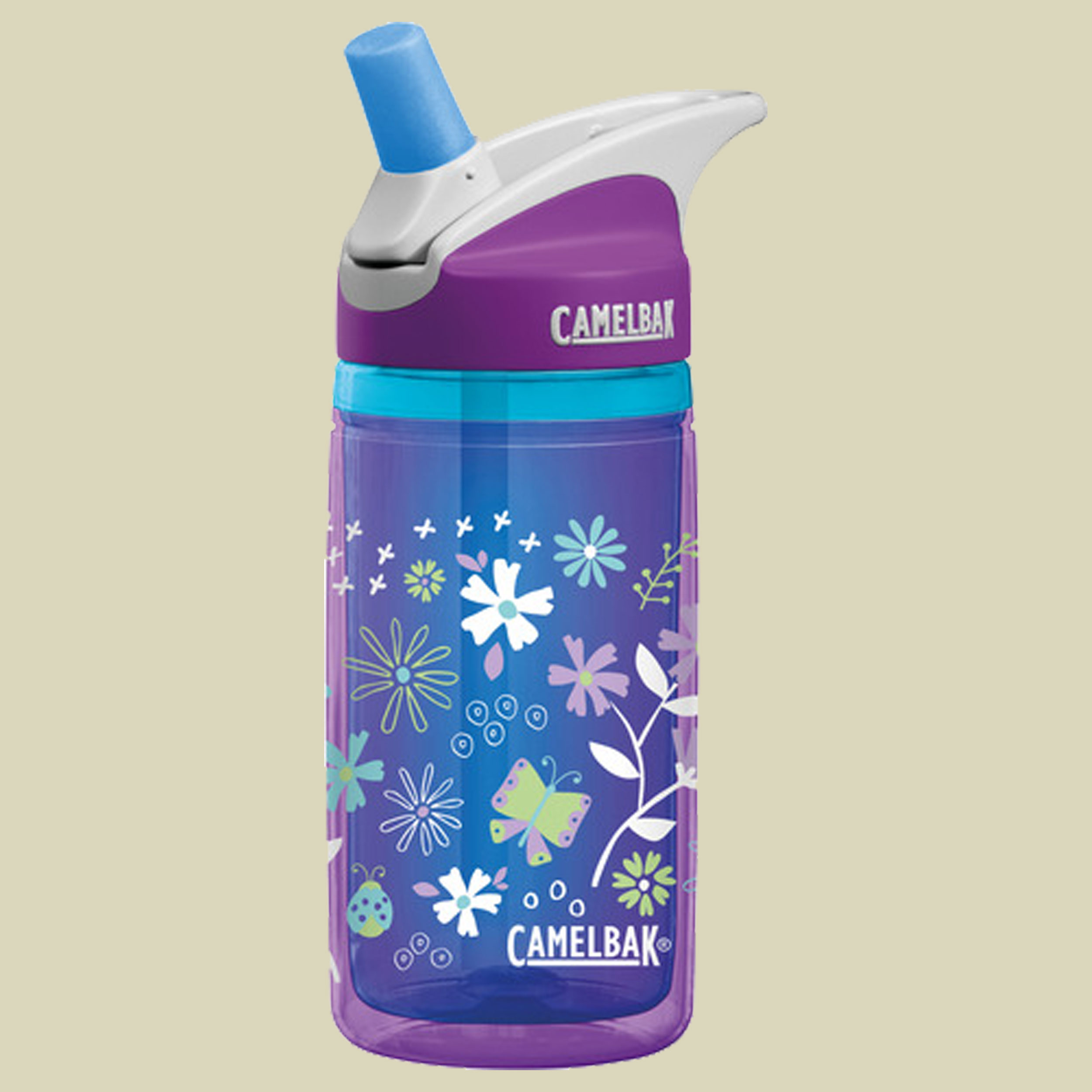 Eddy Kids Insulated 0.4 L Volumen 0,4 Farbe purple flowers