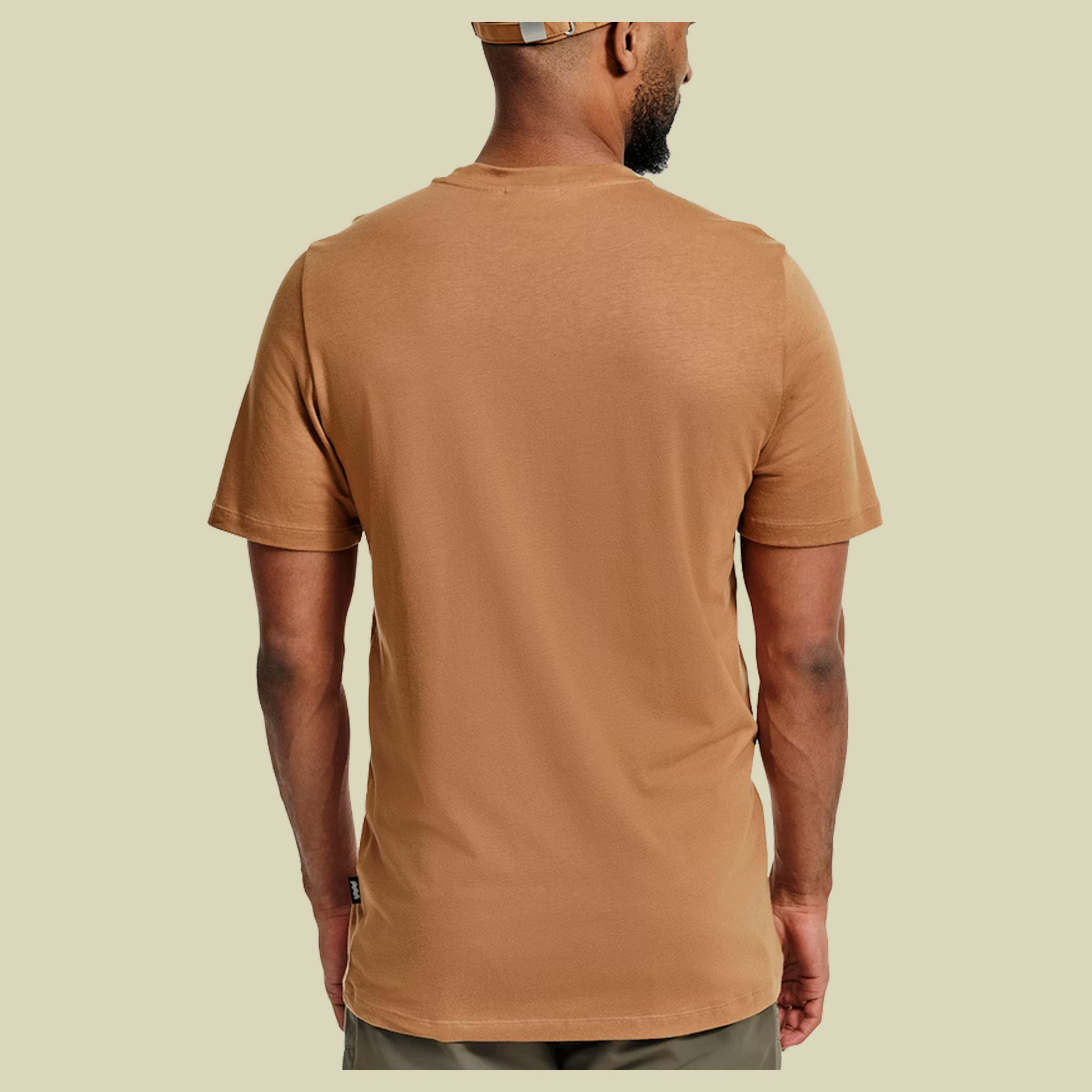 Järpen Printed T-Shirt Men XL braun - hazel