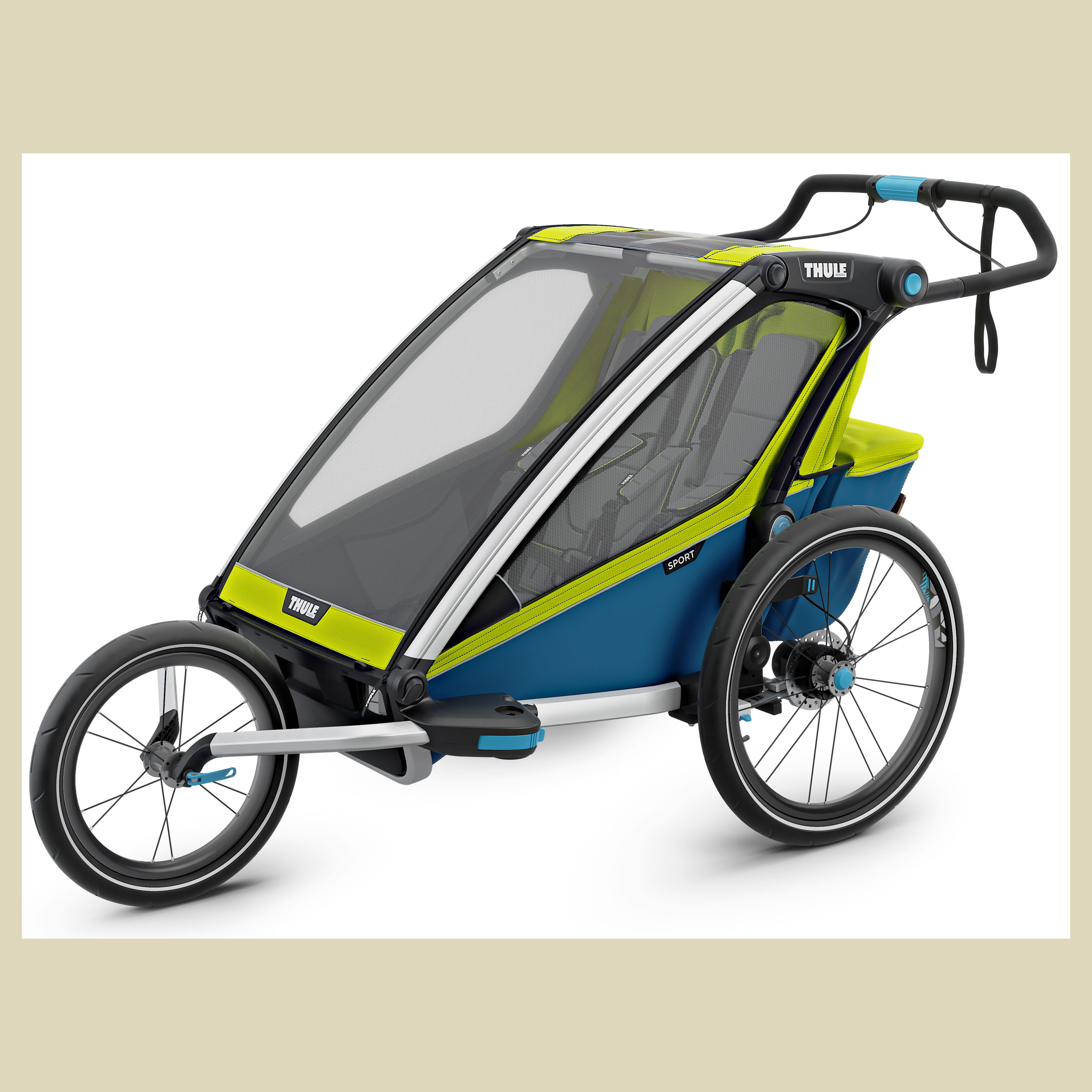 Thule - Chariot Sport 2 mit StVZO-Beleuchtung-Kindertransporter