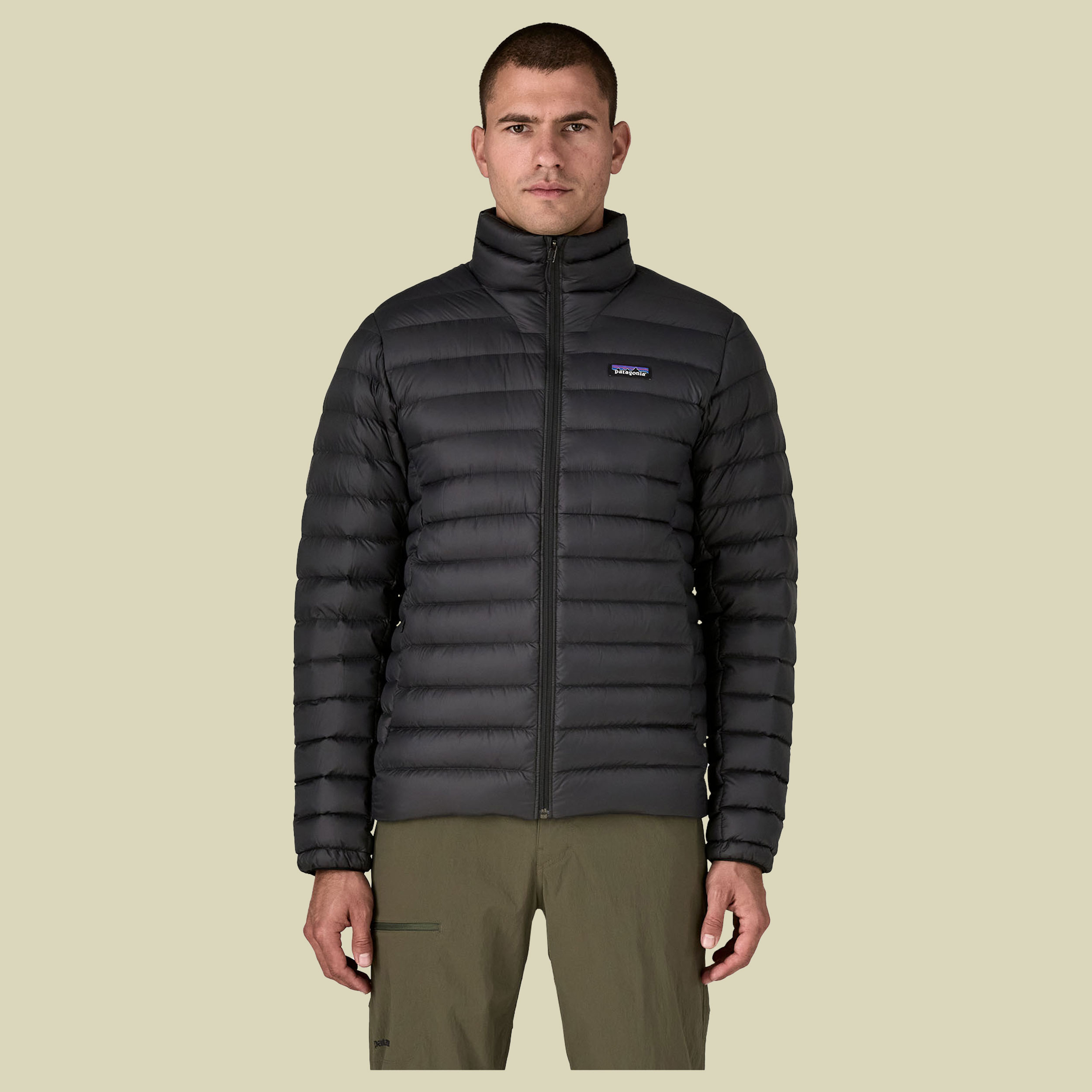Down Sweater Men S schwarz - black