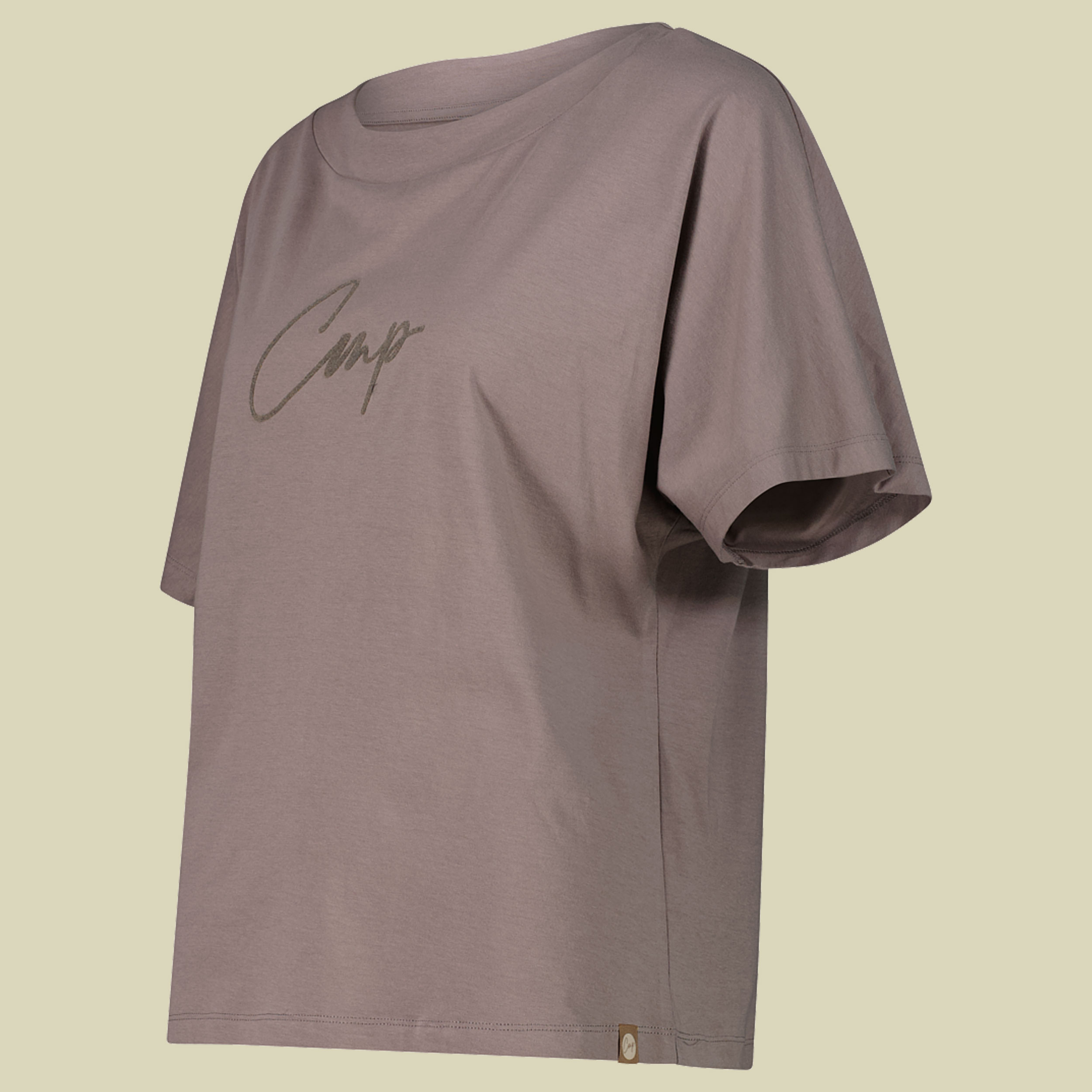 Woman T-Shirt 44 grau - Farbe clay