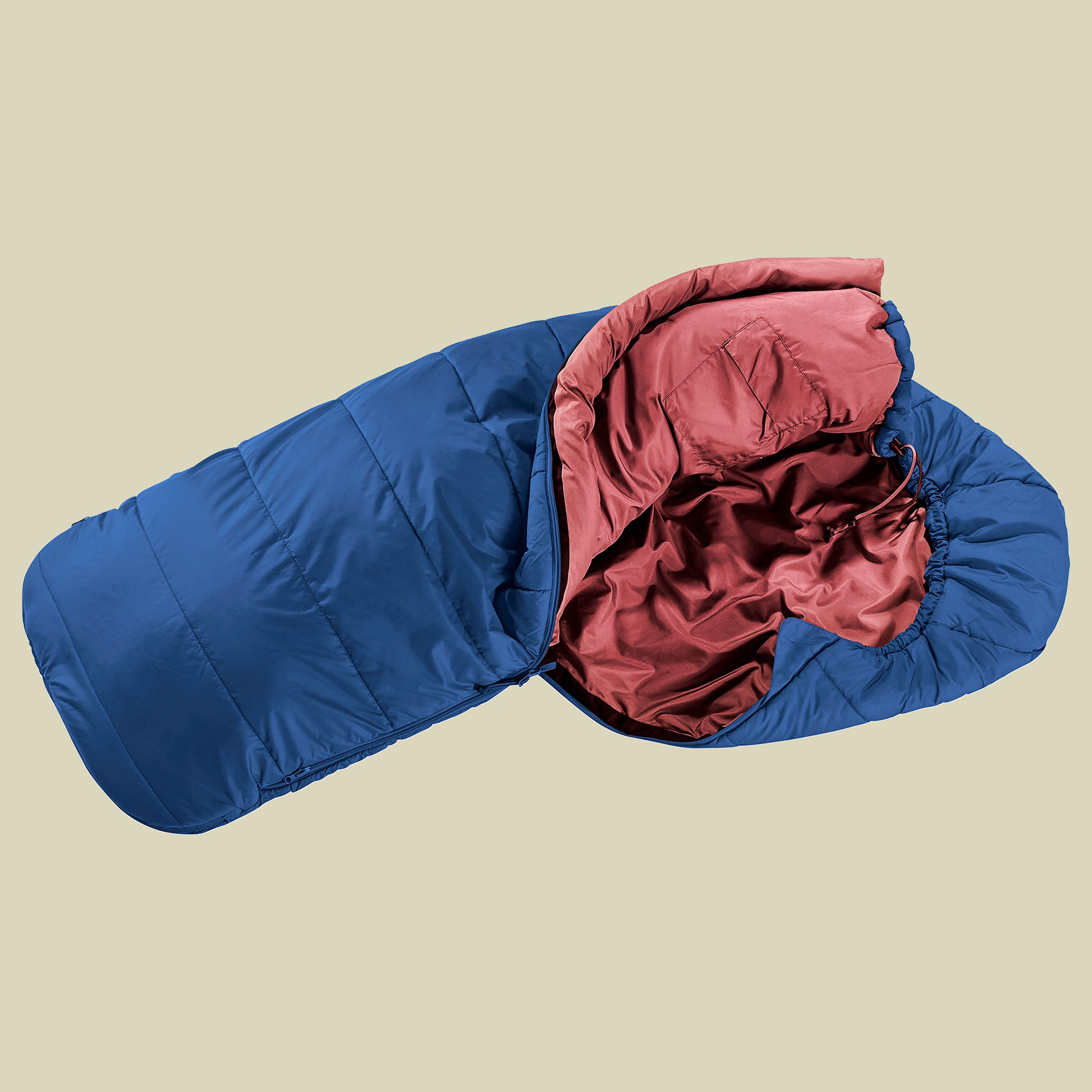 Starlight Zip links blau - Farbe nightblue-redwood
