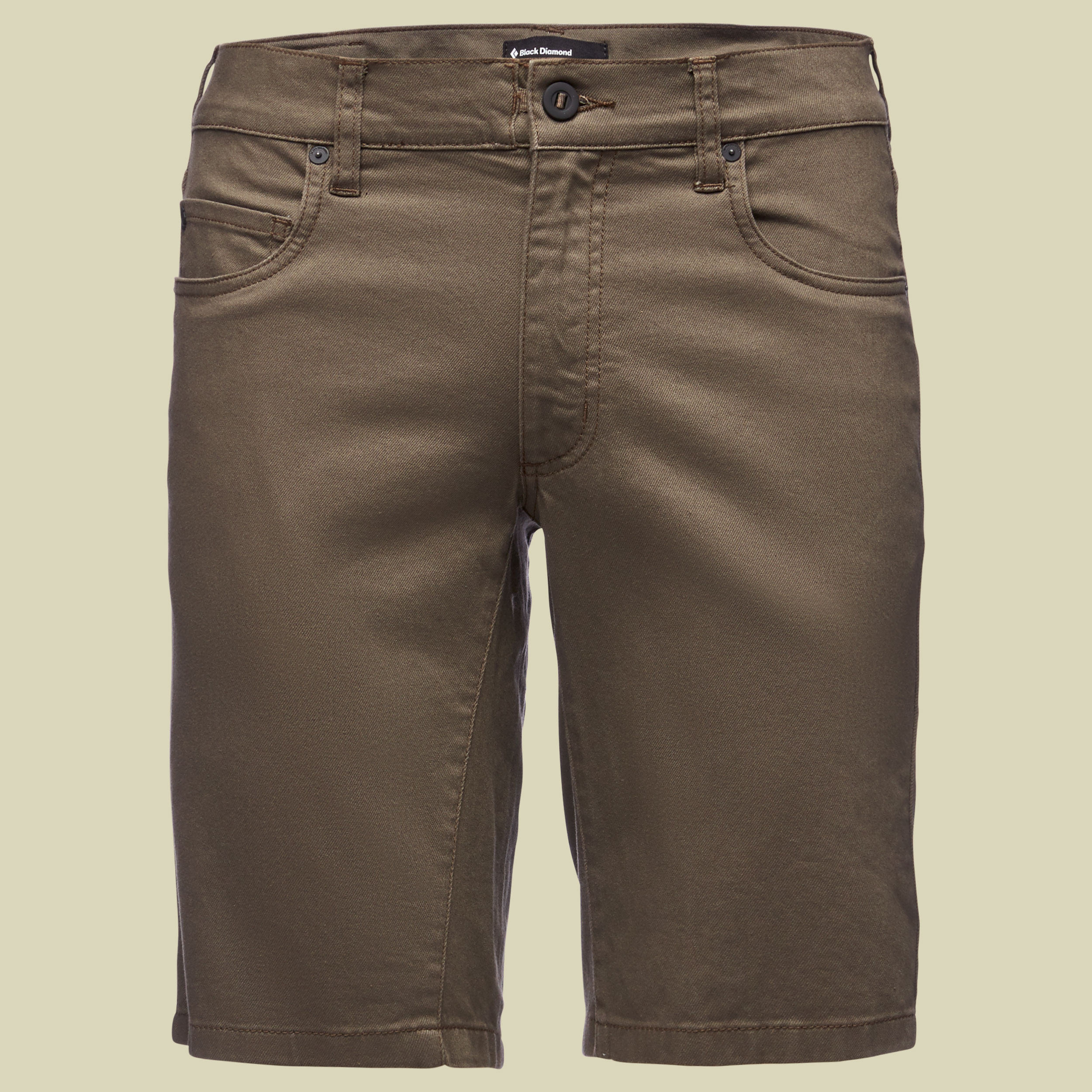 Stretch Font Shorts Men Größe 34 Farbe walnuts