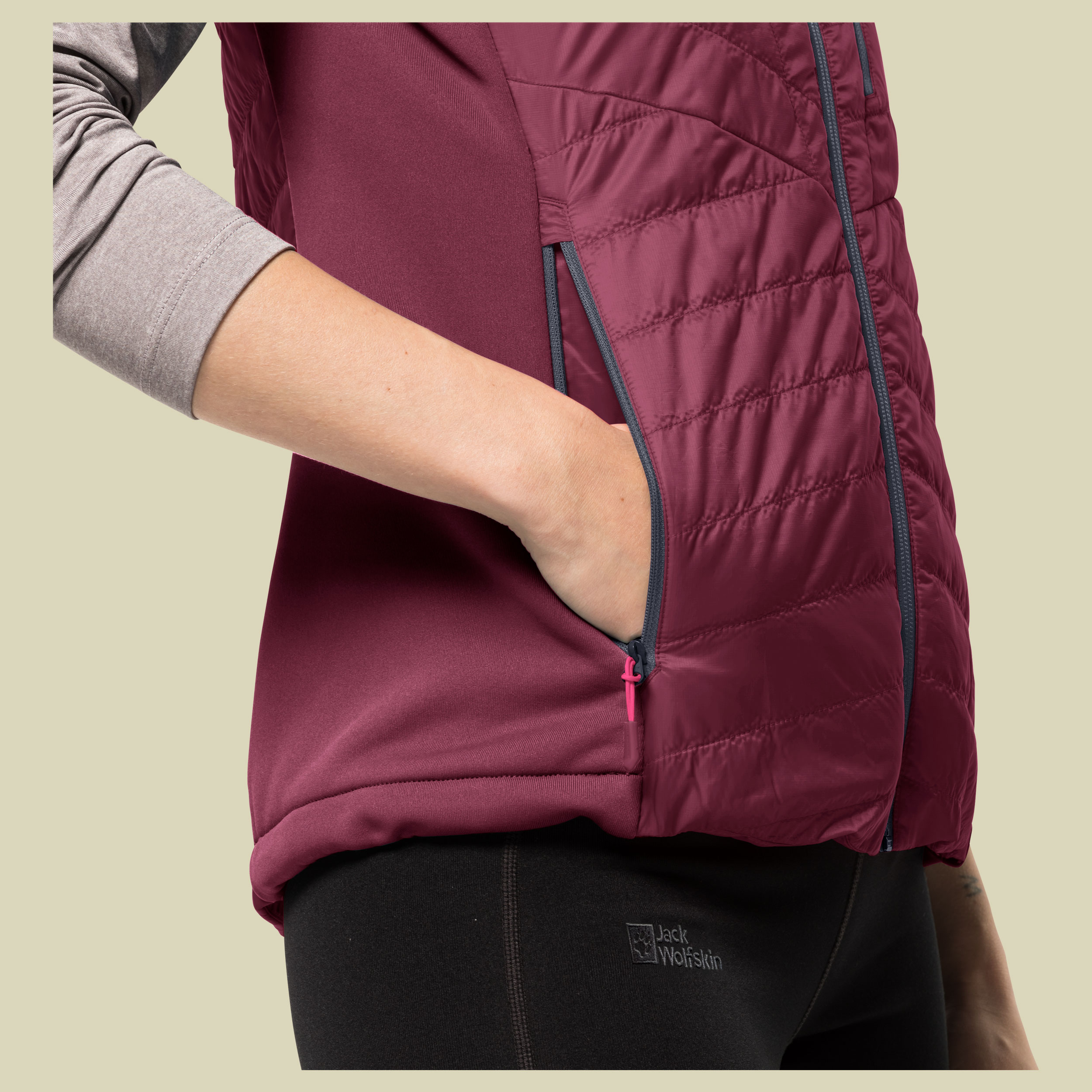 Routeburn Pro Ins Vest Women Größe M  Farbe sangria red