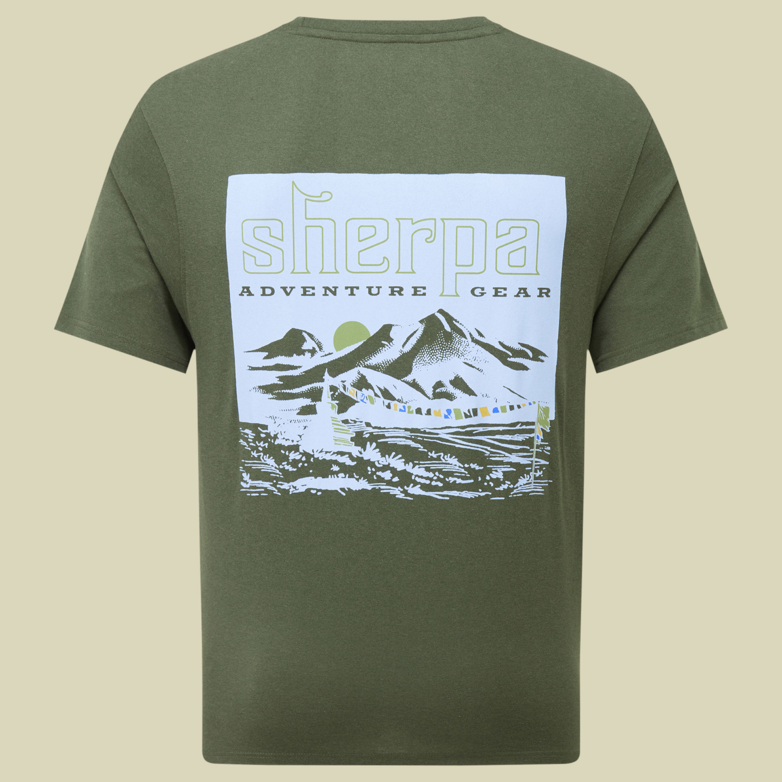 Jutnu Himalayan Tee Men XXL grün - Farbe evergreen