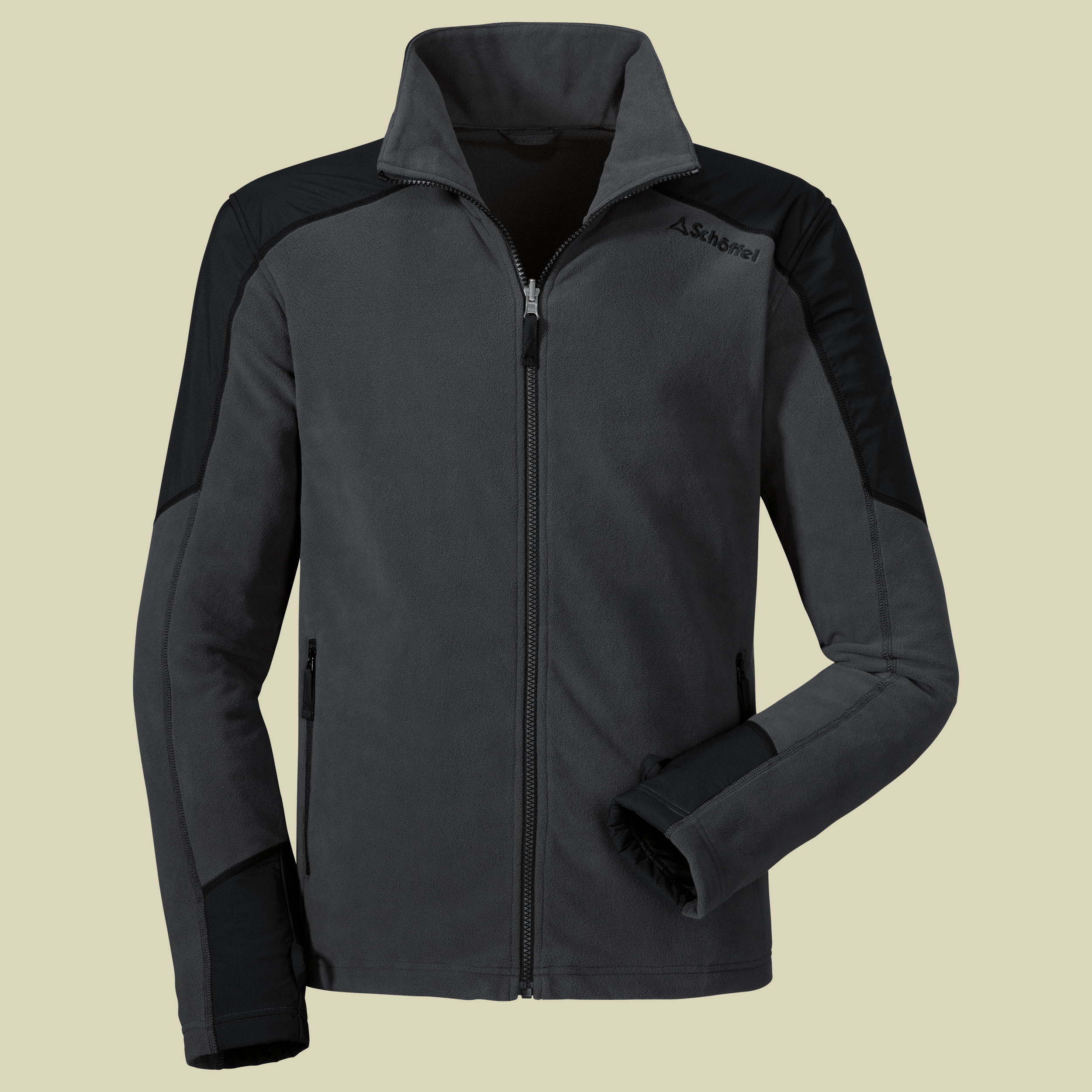 ZipIn Fleece Monaco Men Größe 46 Farbe charcoal