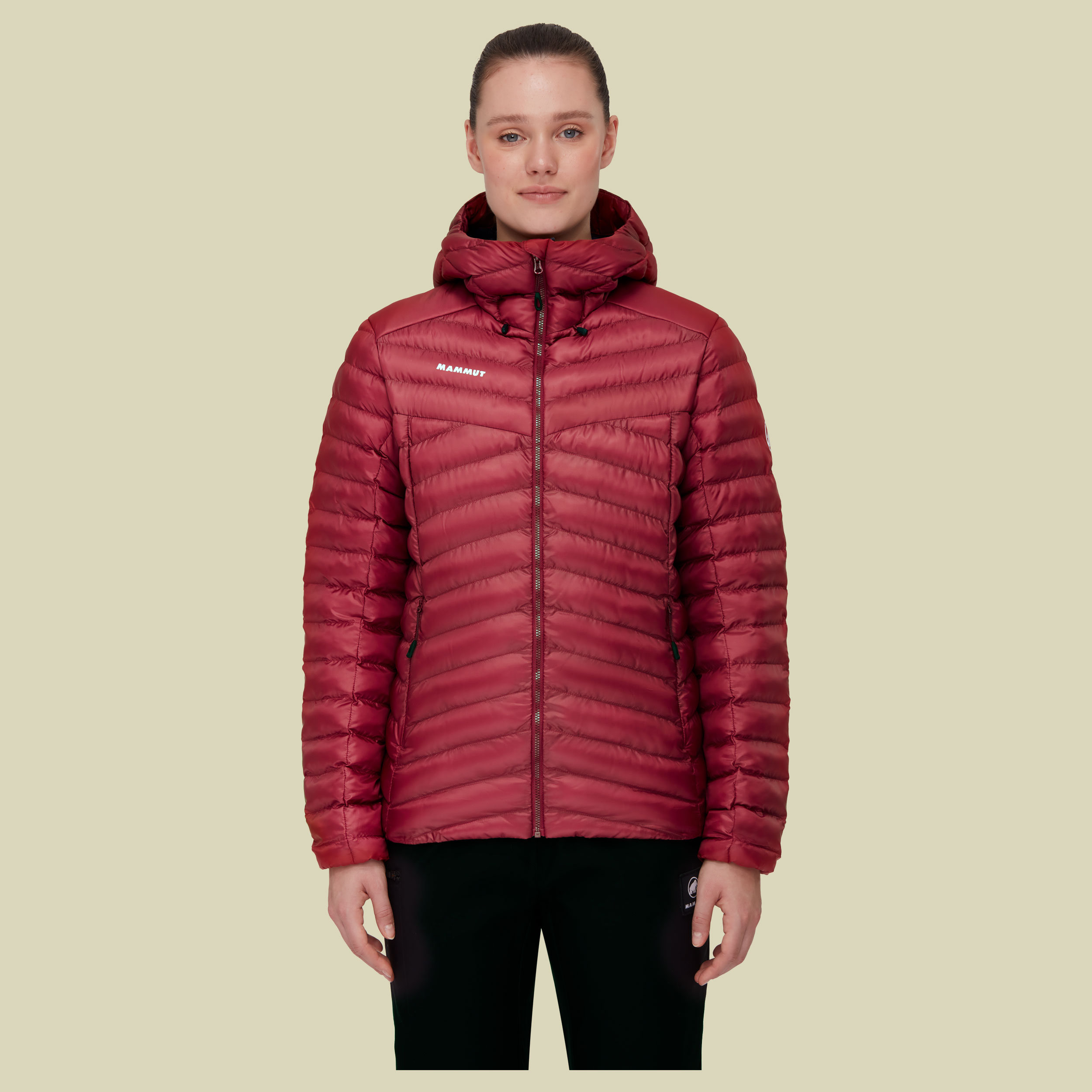 Albula IN Hooded Jacket Women 1013-01791 Größe XS Farbe blood red