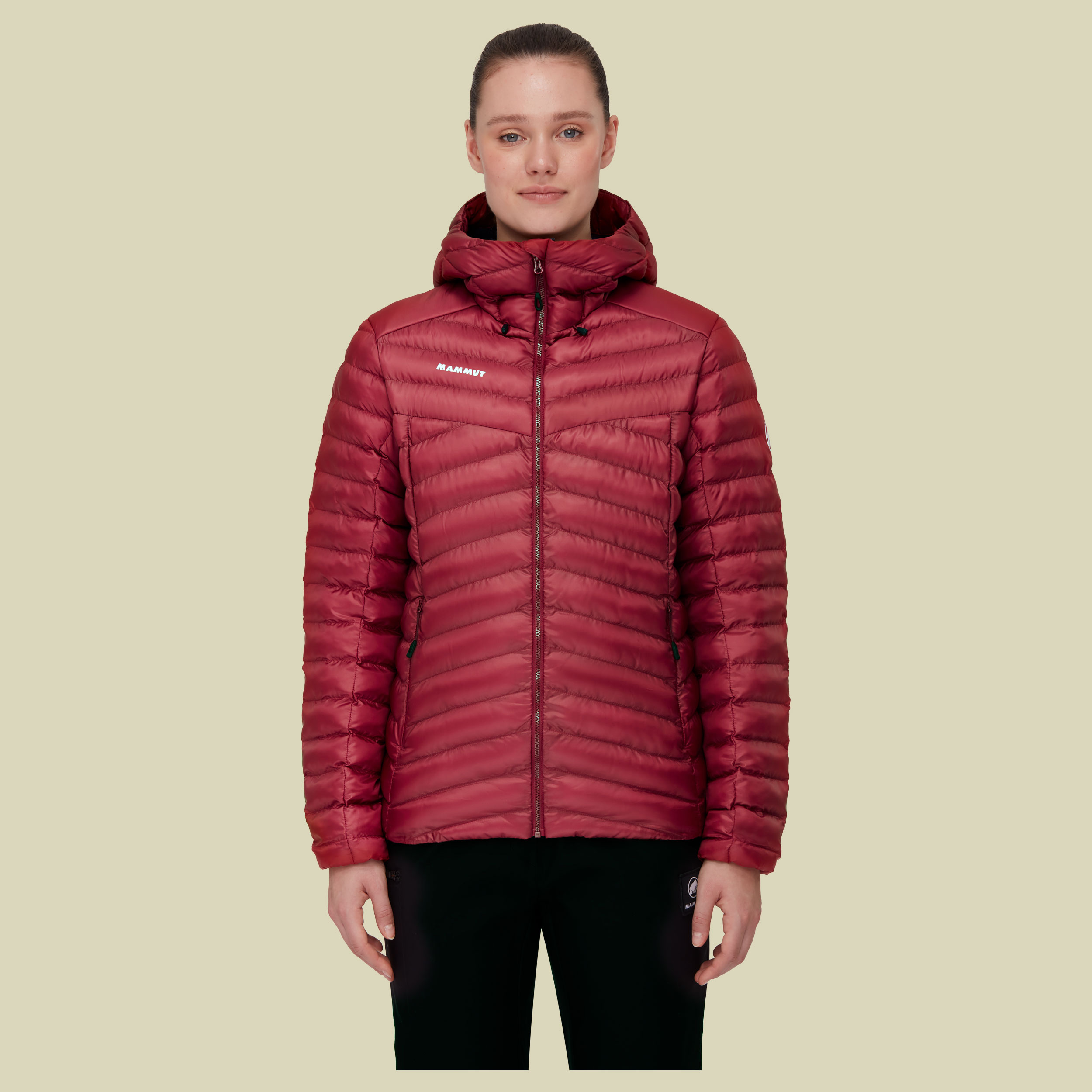 Albula IN Hooded Jacket Women 1013-01791 Größe XS Farbe blood red