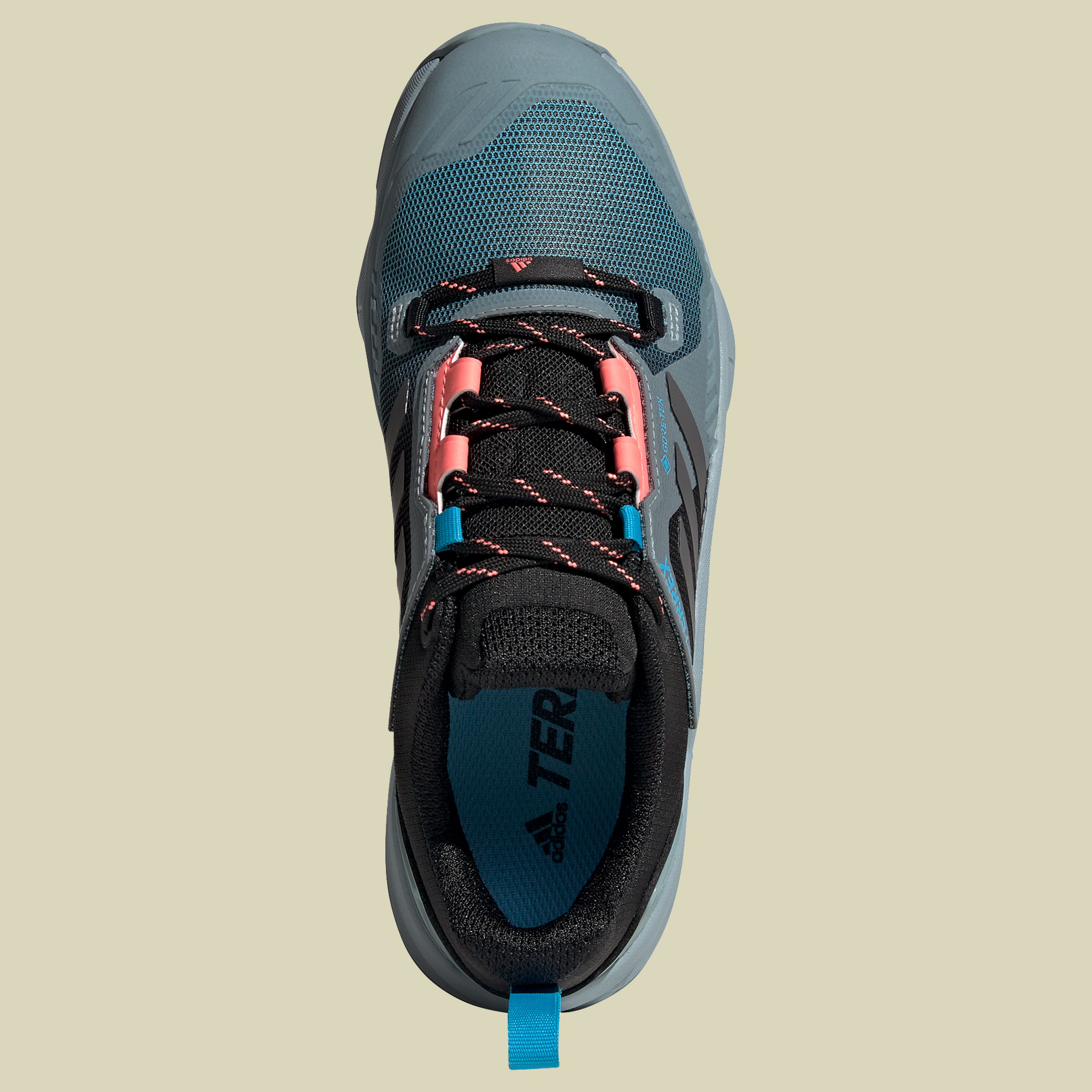 Terrex Swift R3 GTX Women Größe UK 7,5  Farbe core black/grey five/acid red