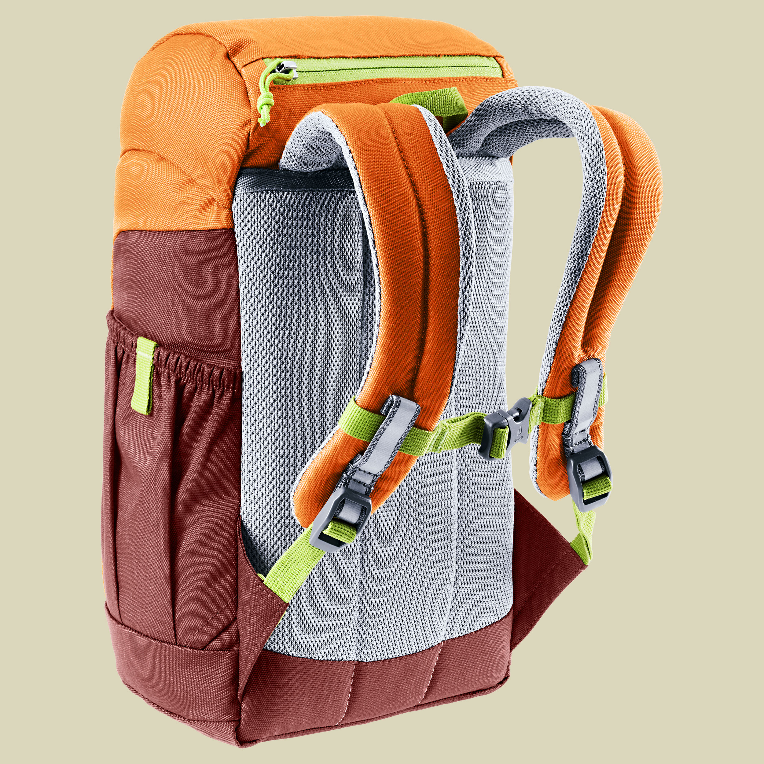 Schmusebär Kids mehrfarbig 8 L - Farbe mandarine-redwood