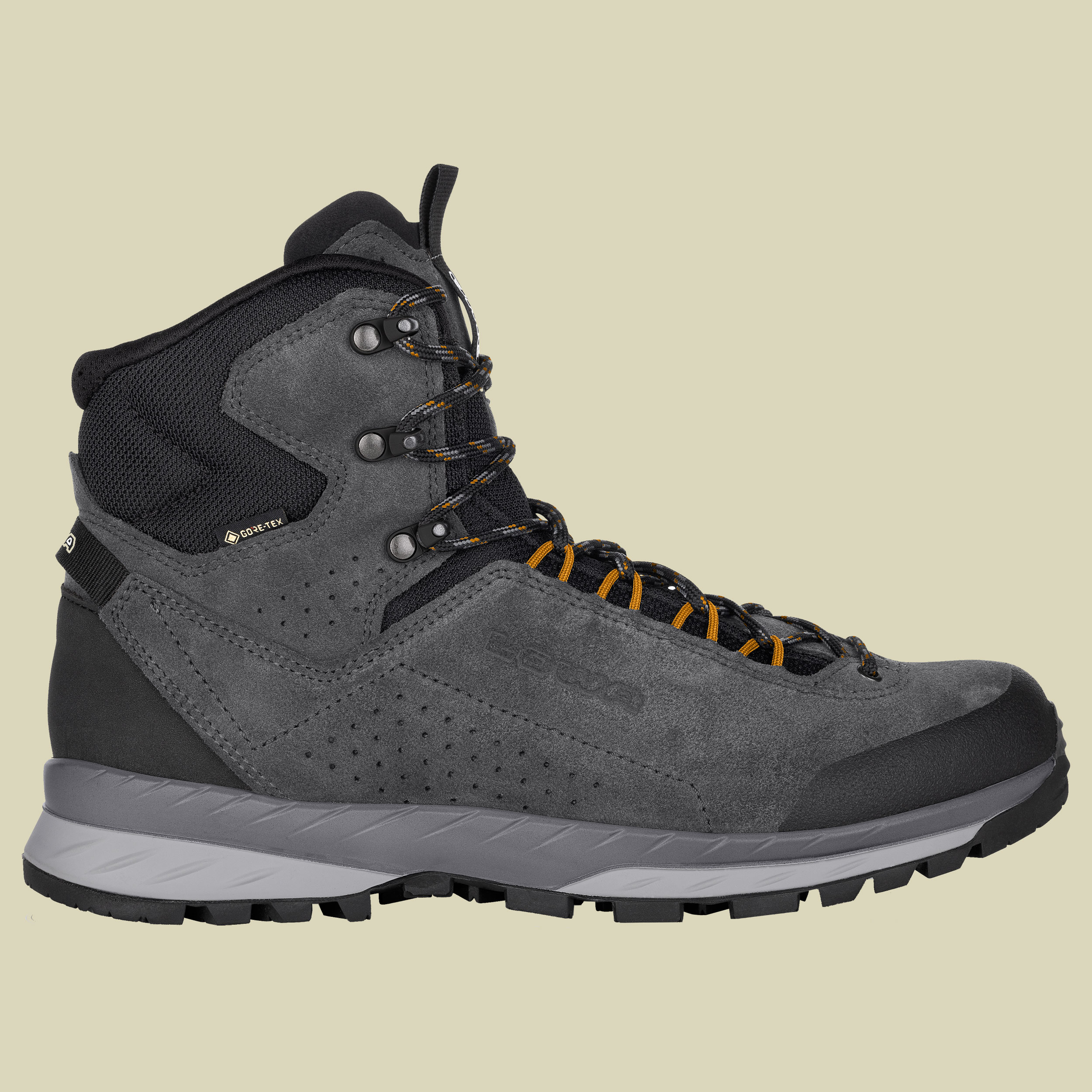 Delago Mid GTX Men UK 9 grau - grau/schwarz