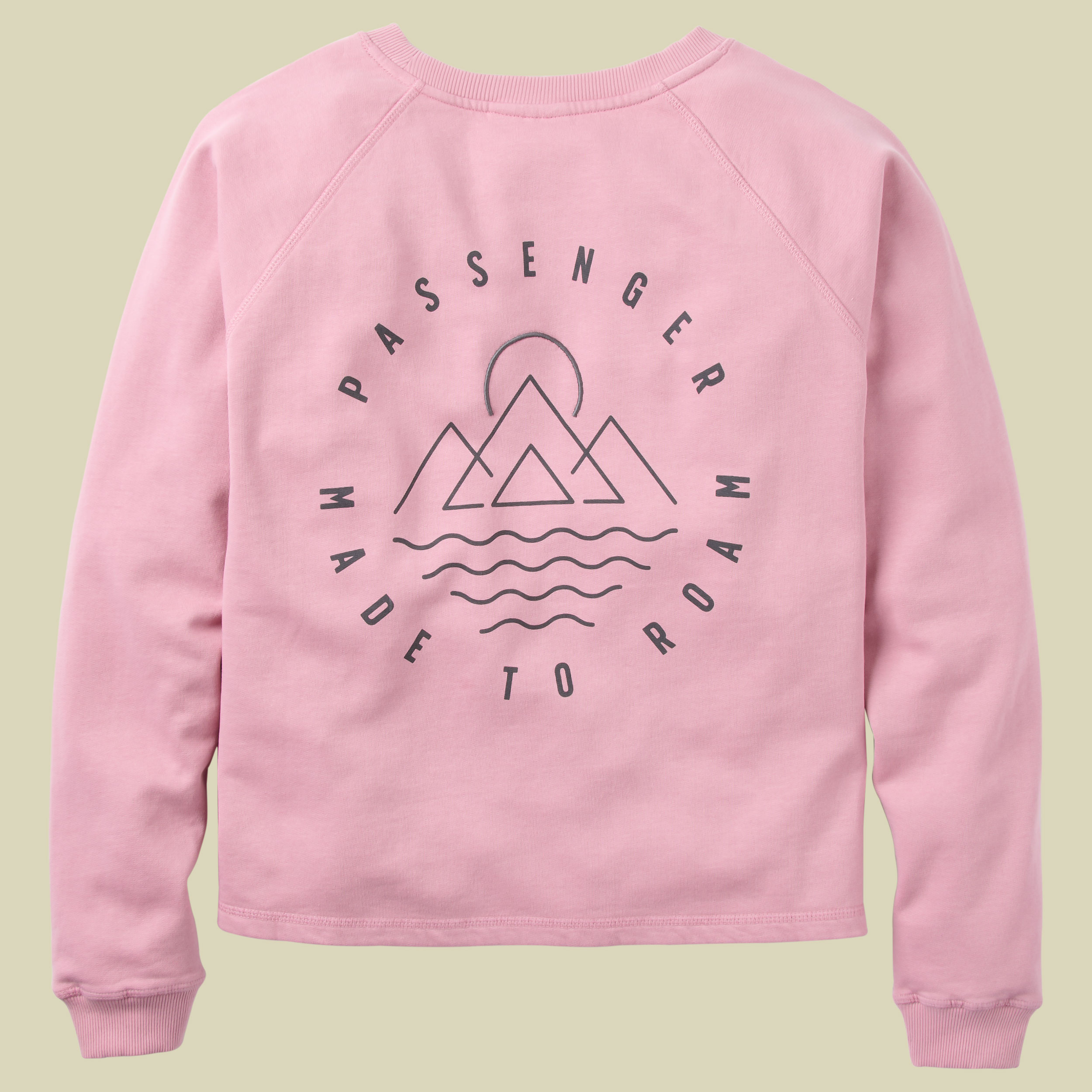 Remote Recycled Cotton Sweatshirt Women XS pink - pink haze