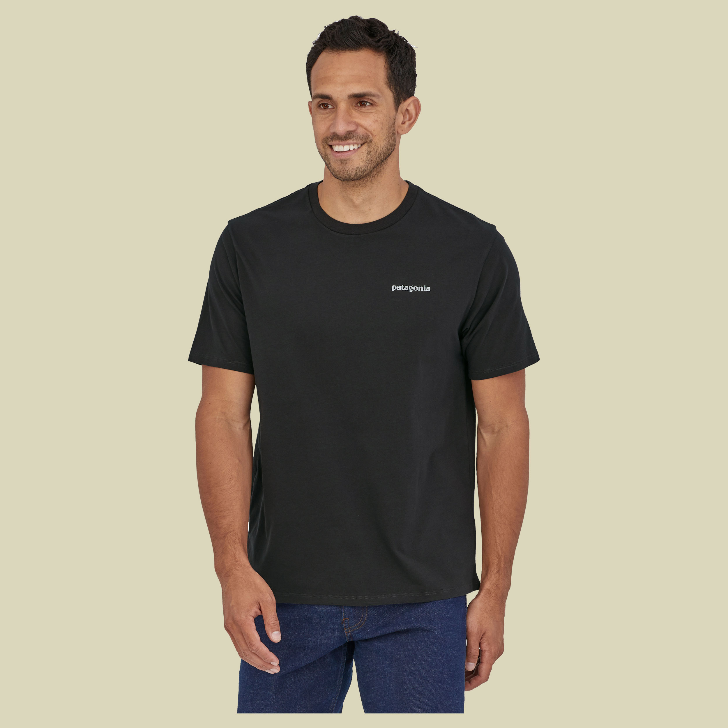 P-6 Mission Organic T-Shirt Men Größe L  Farbe ink black