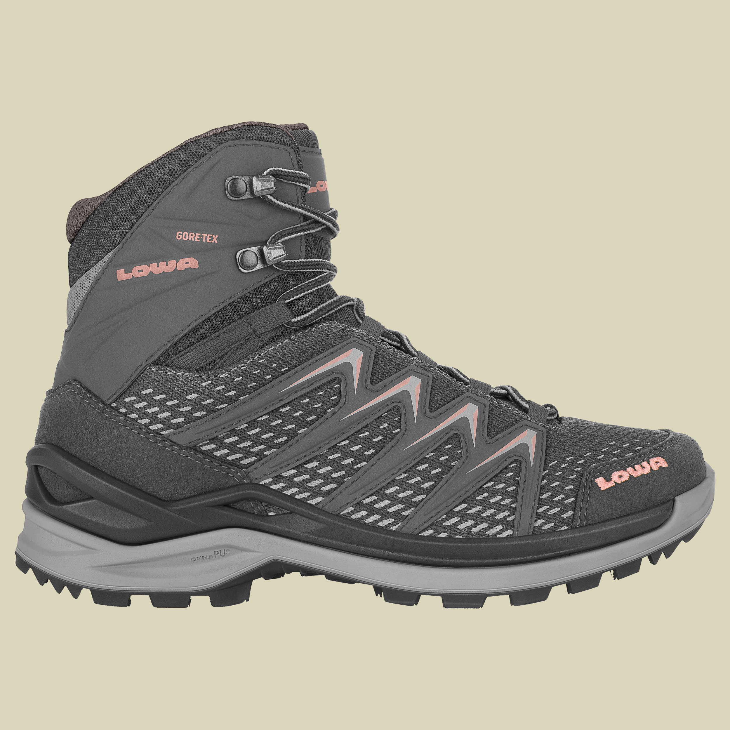 Innox Pro GTX Mid Women Größe UK 7 Farbe anthrazit/rose