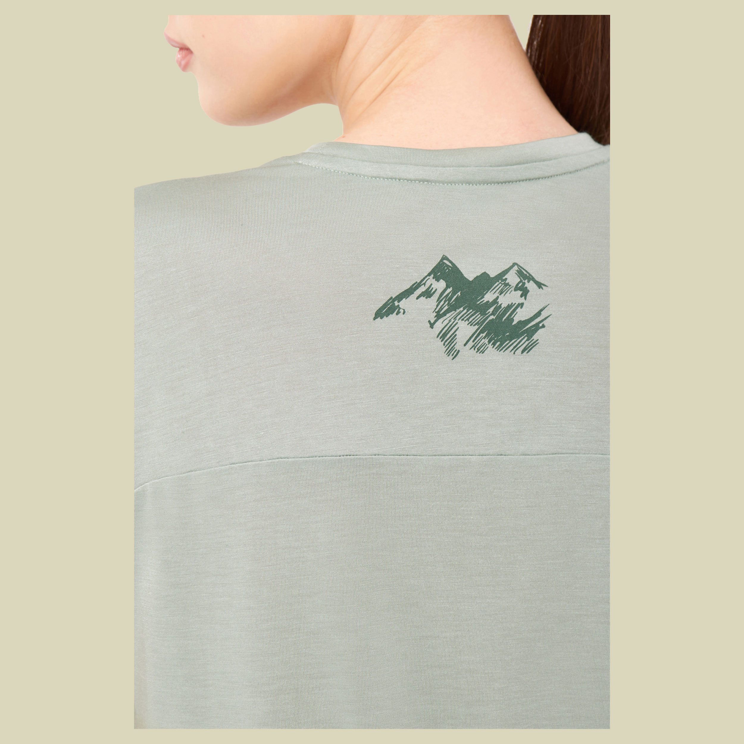 T-Shirt Likelo Bamboo Women XL grün - green