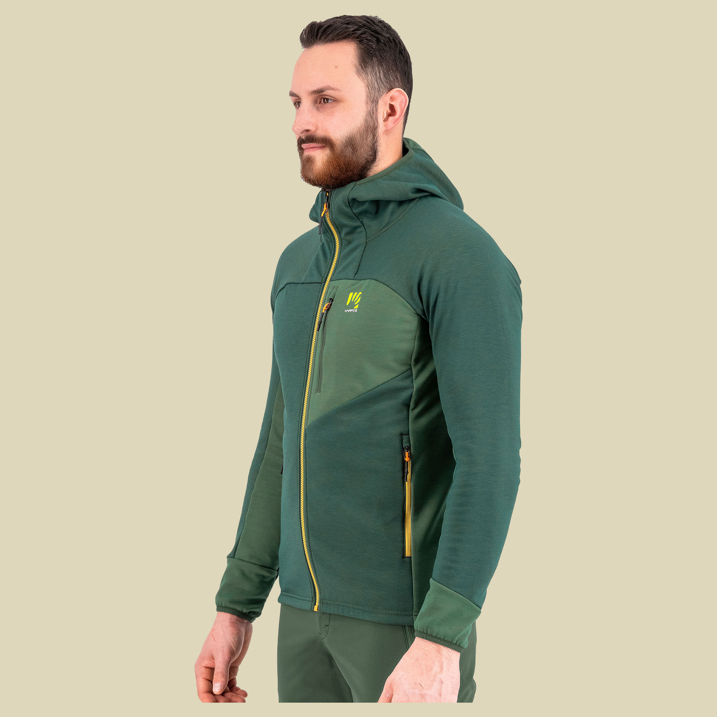 Mezzodi Hoodie Men Größe M  Farbe jungle green/smoke pine