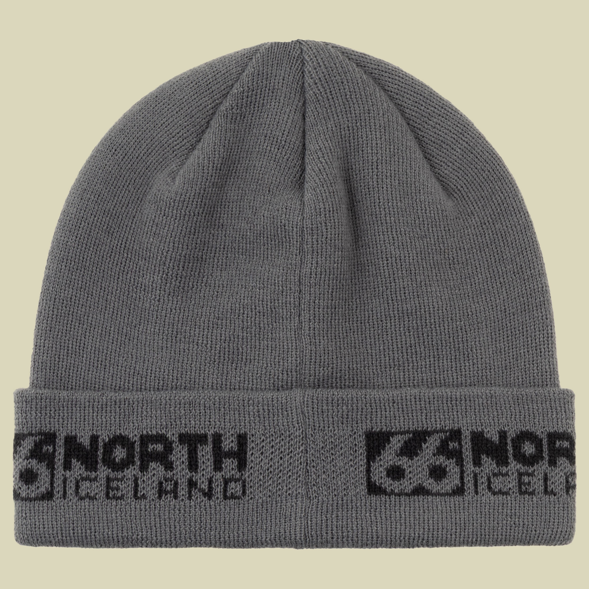 66°North Workman Beanie one size grau - smoke grey