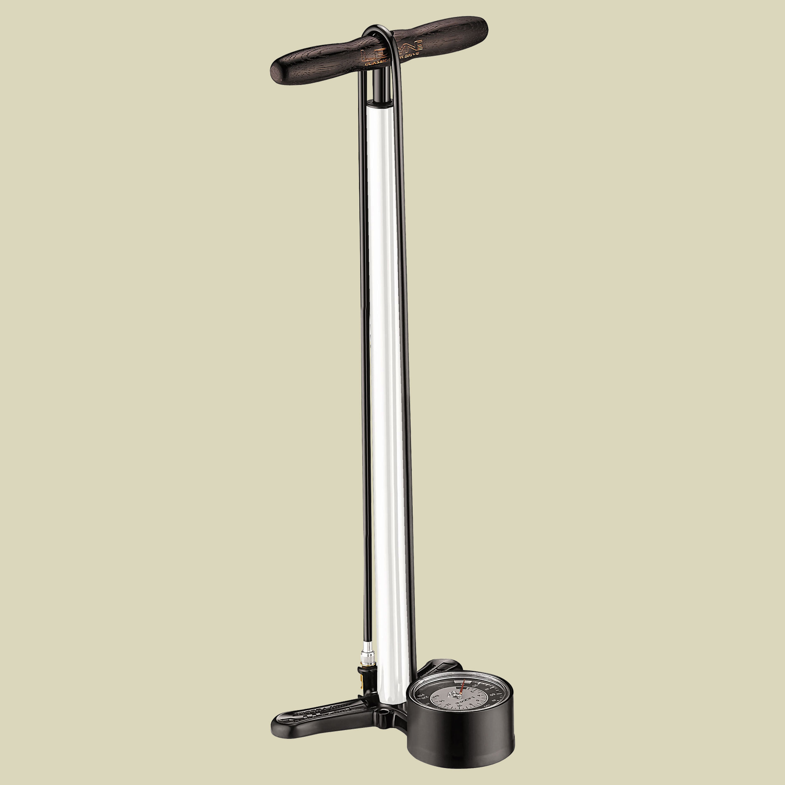 Classic Floor Drive Standluftpumpe Farbe weiss