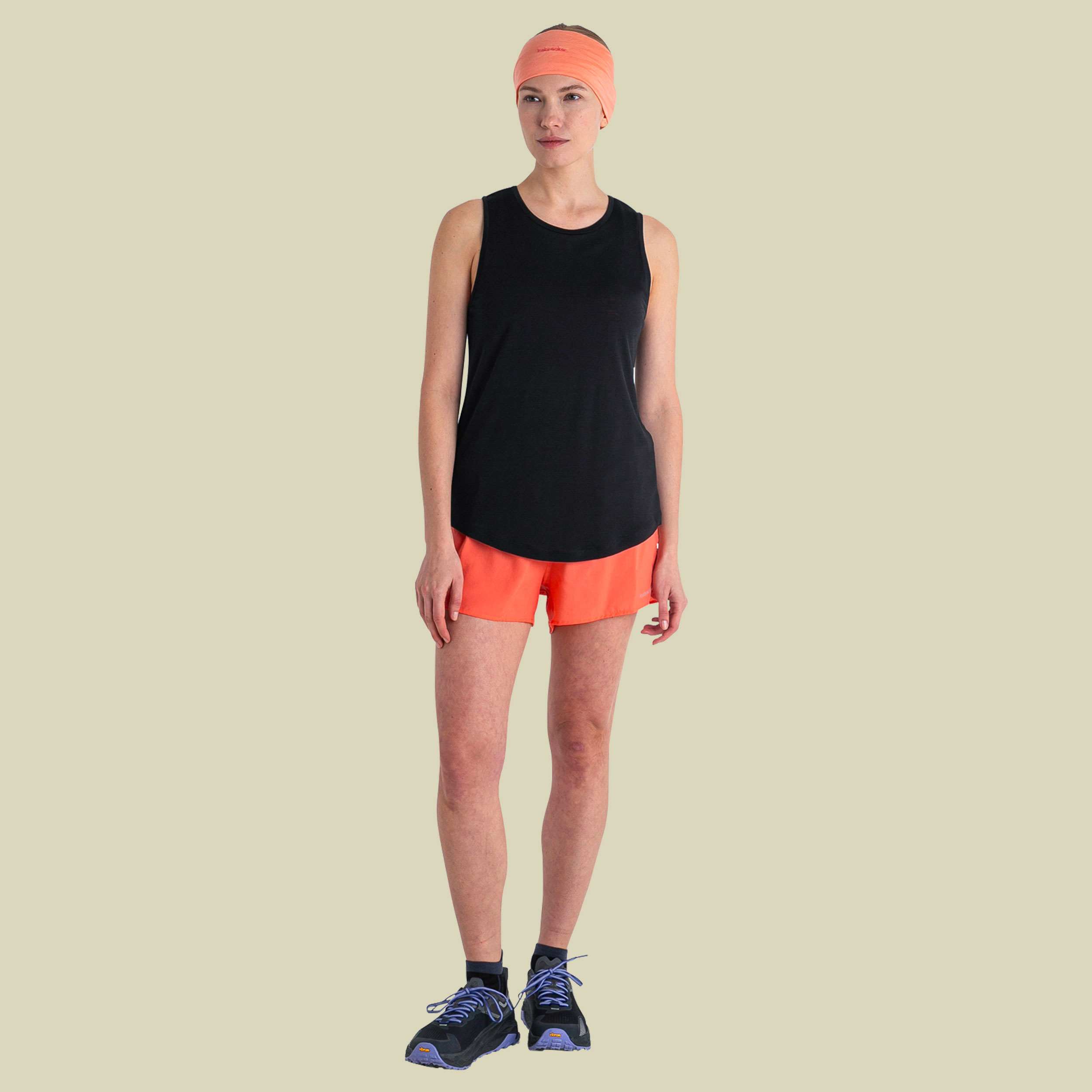 Merino 125 Cool-Lite Sphere III Tank Women L schwarz - black