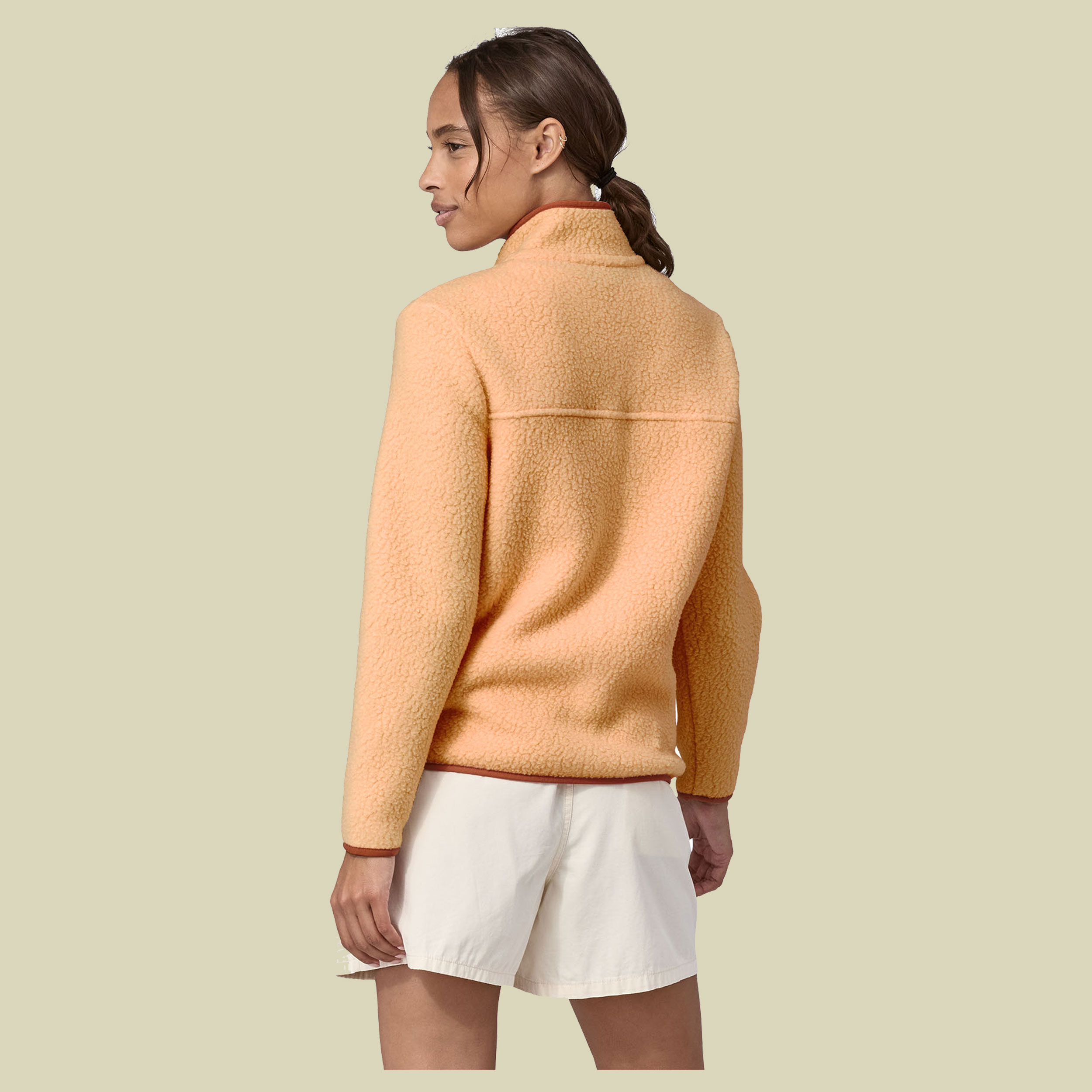 Retro Pile Jacket Women beige M - sandy melon