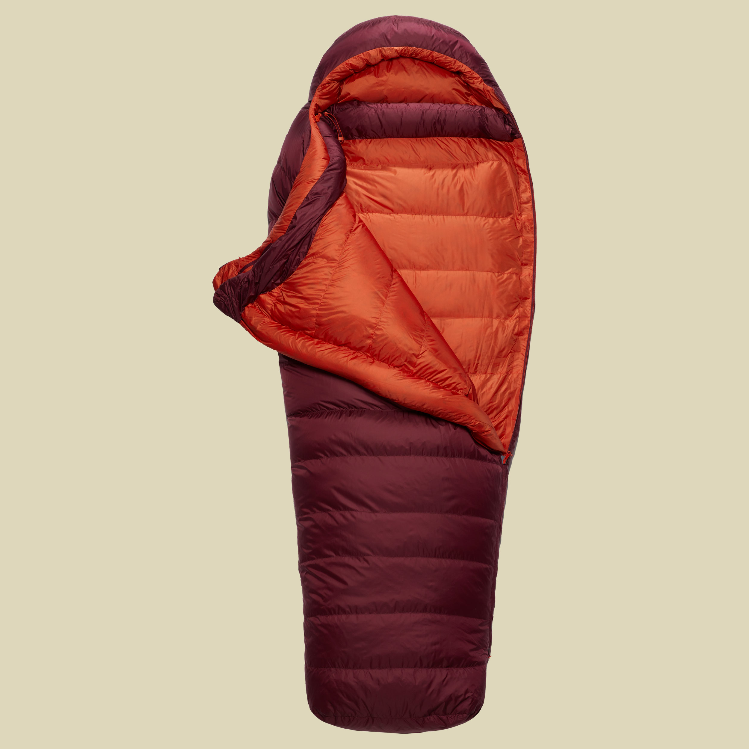 Ascent 900 Women bis Körpergröße 170 cm Farbe deep heather, Reißverschluss links