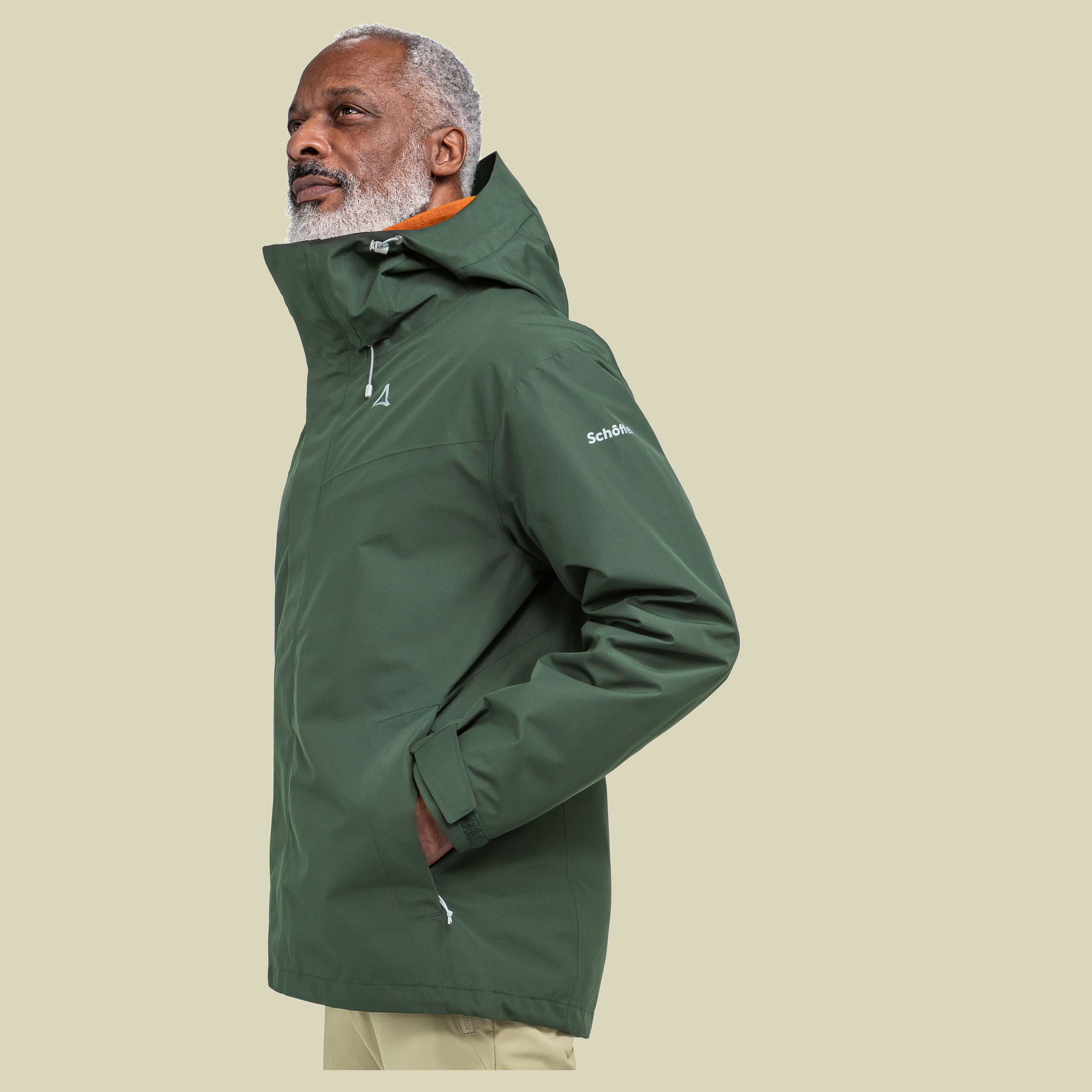 3in1 Jacket Style Okere Men 48 grün