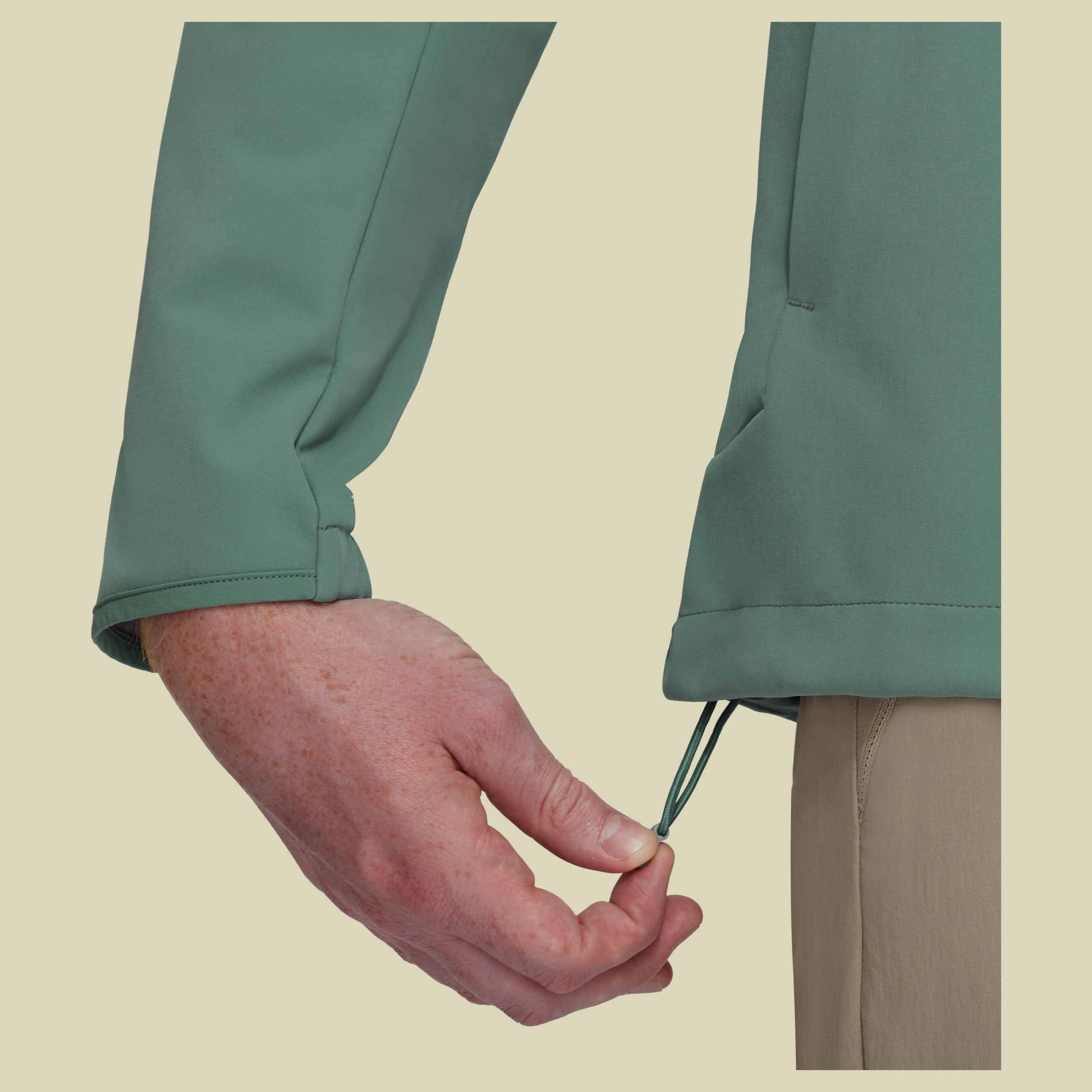 Ultimate Comfort SO Hooded Jacket Men Größe L  Farbe dark jade