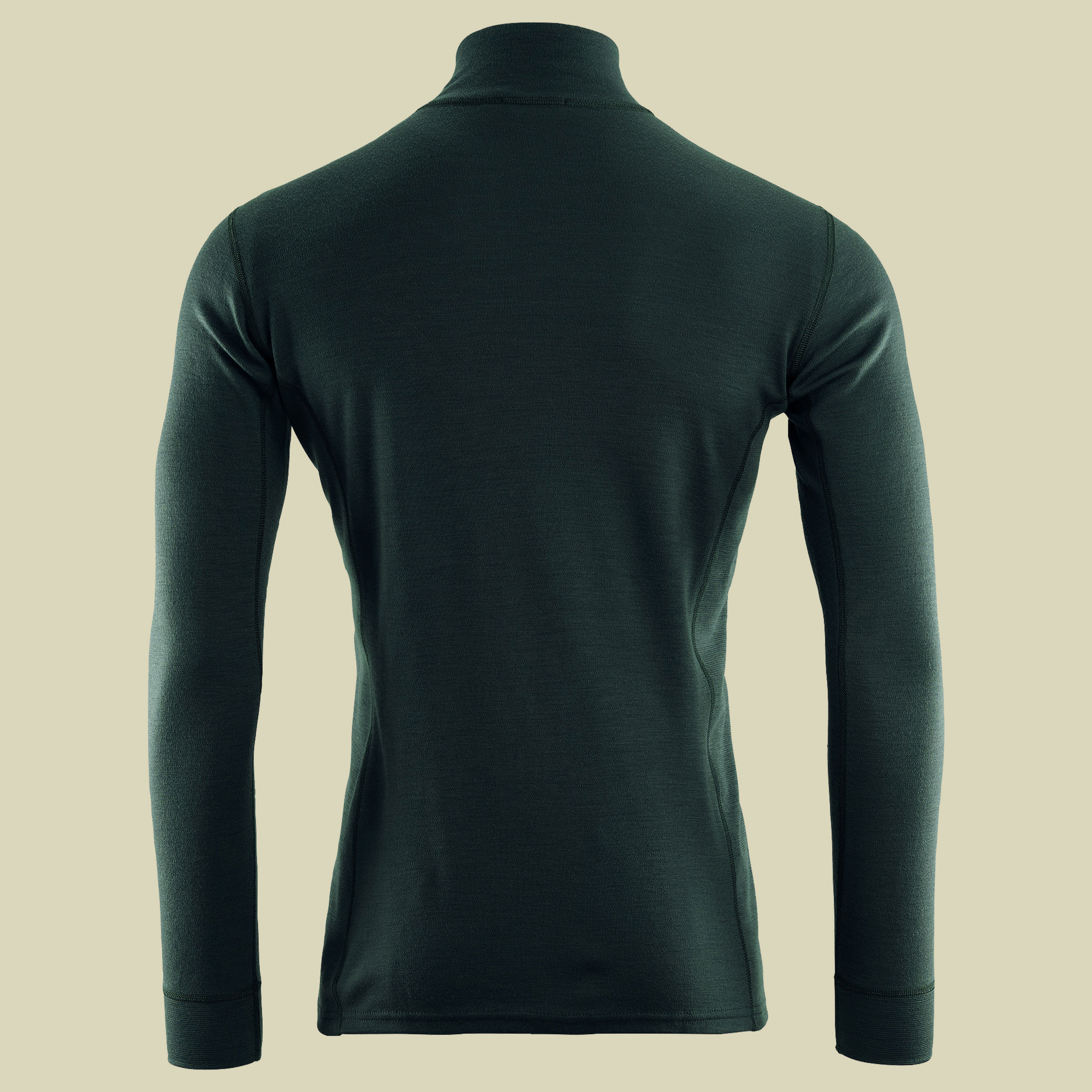 WarmWool Mock Neck W/ZIP Man Größe S Farbe gr/green gable