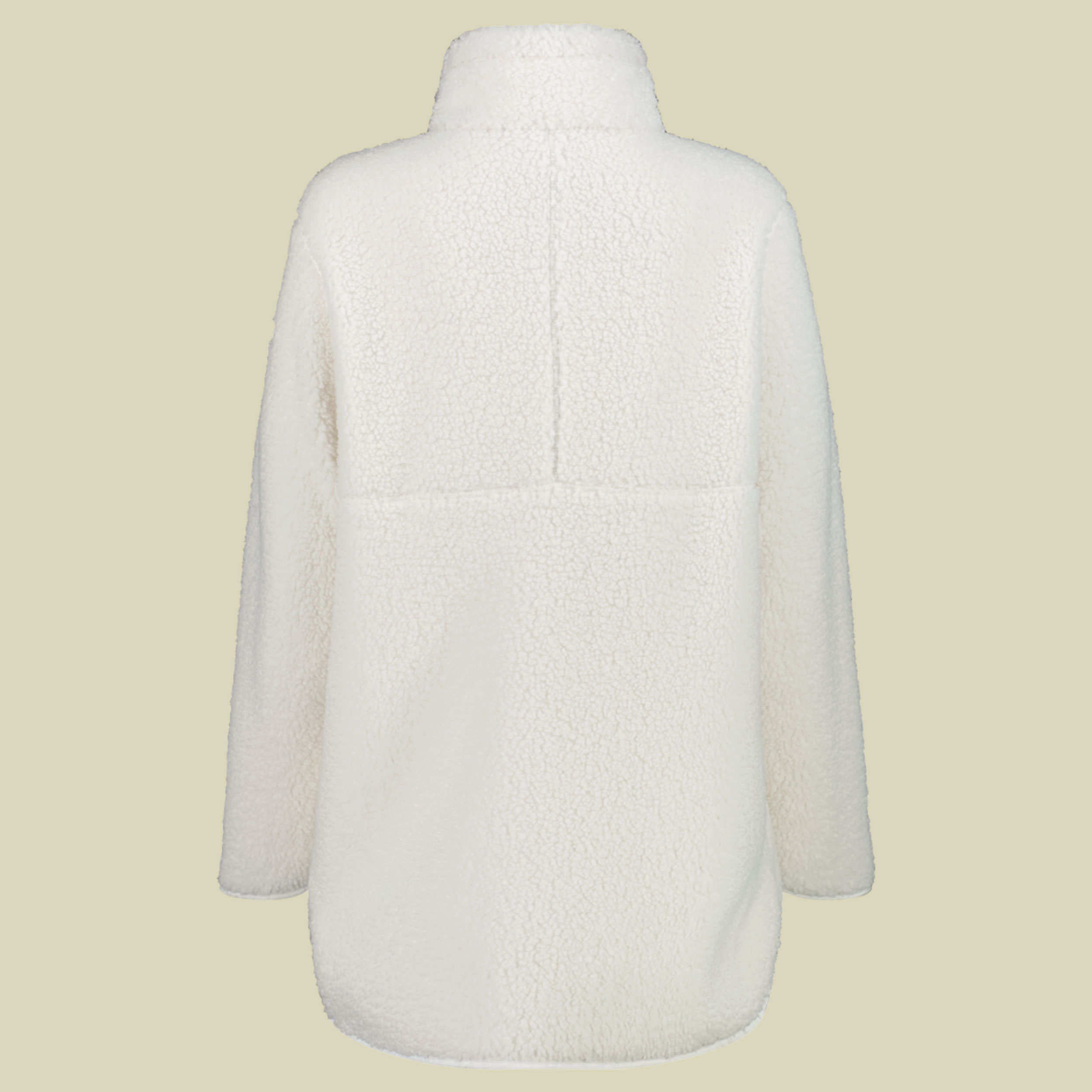 Long Jacket Teddy Fleece Women 36P2906 38 weiß - plaster