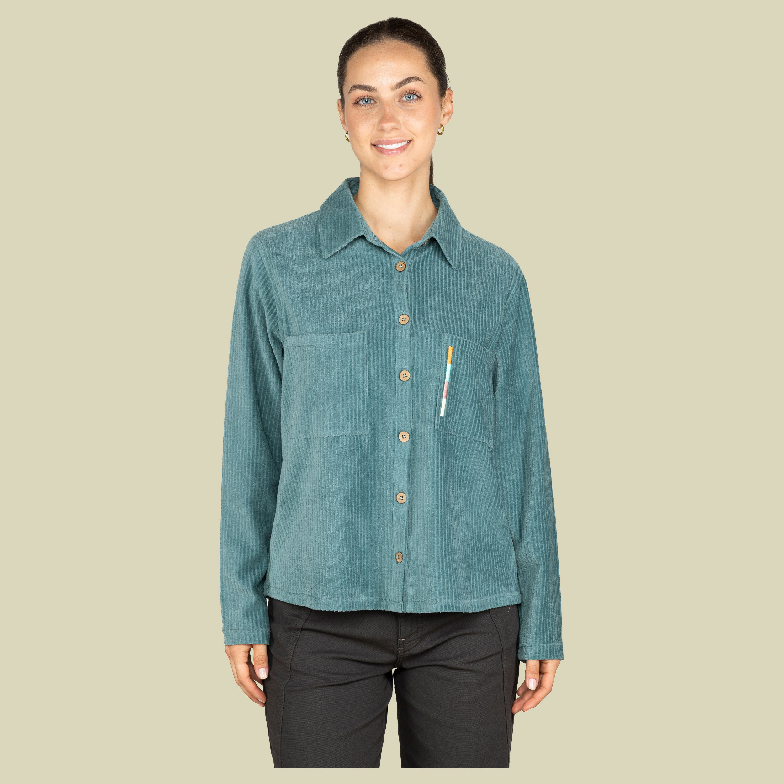 Vogesen Moutain Flower Woman 40 grün - Farbe dark arctic