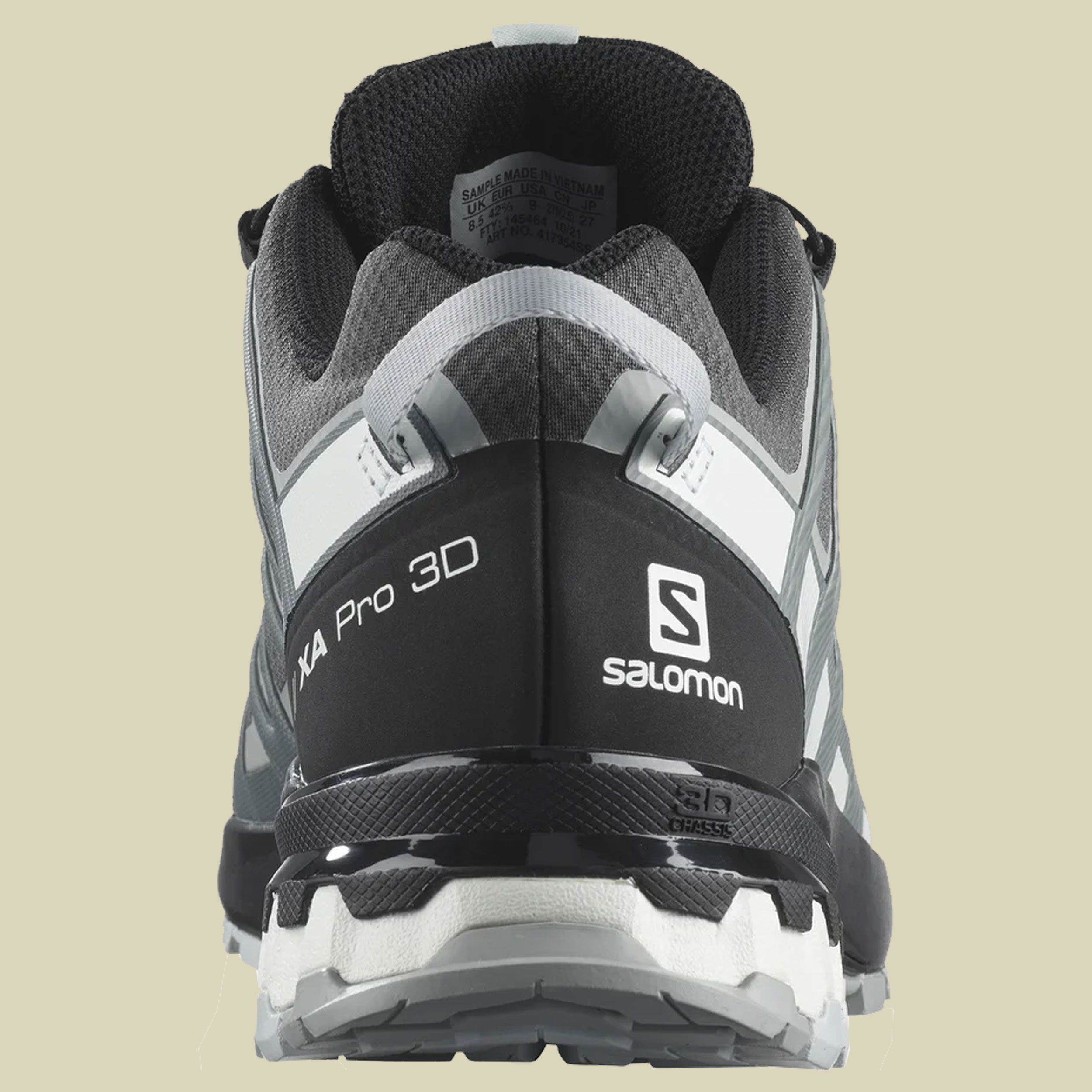 XA PRO 3D V8 GTX Men Größe UK 11 Farbe magnet/stormy weather/white