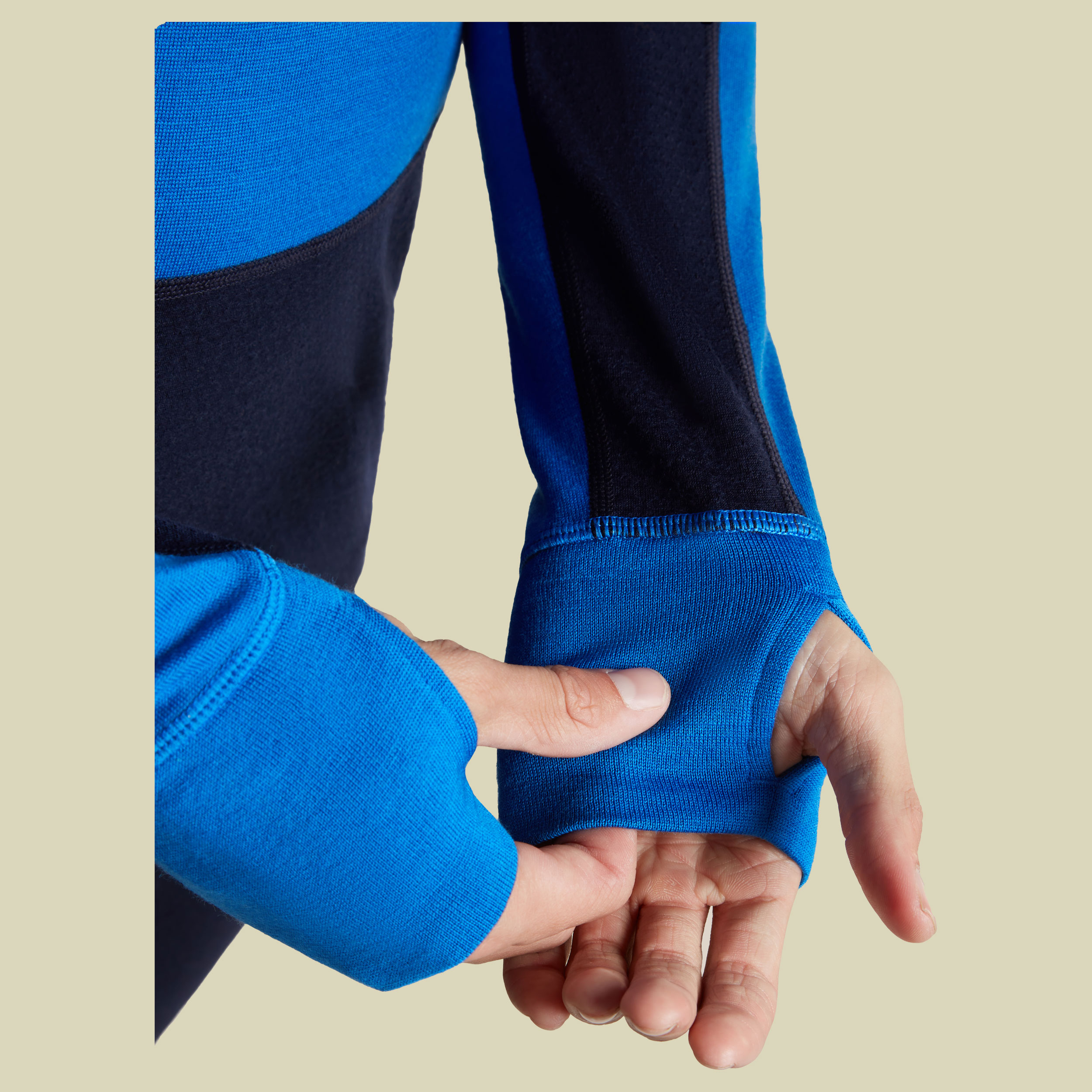 Merino 260 ZoneKnit LS Half Zip Men XL blau - midnight navy/lazurite/cb