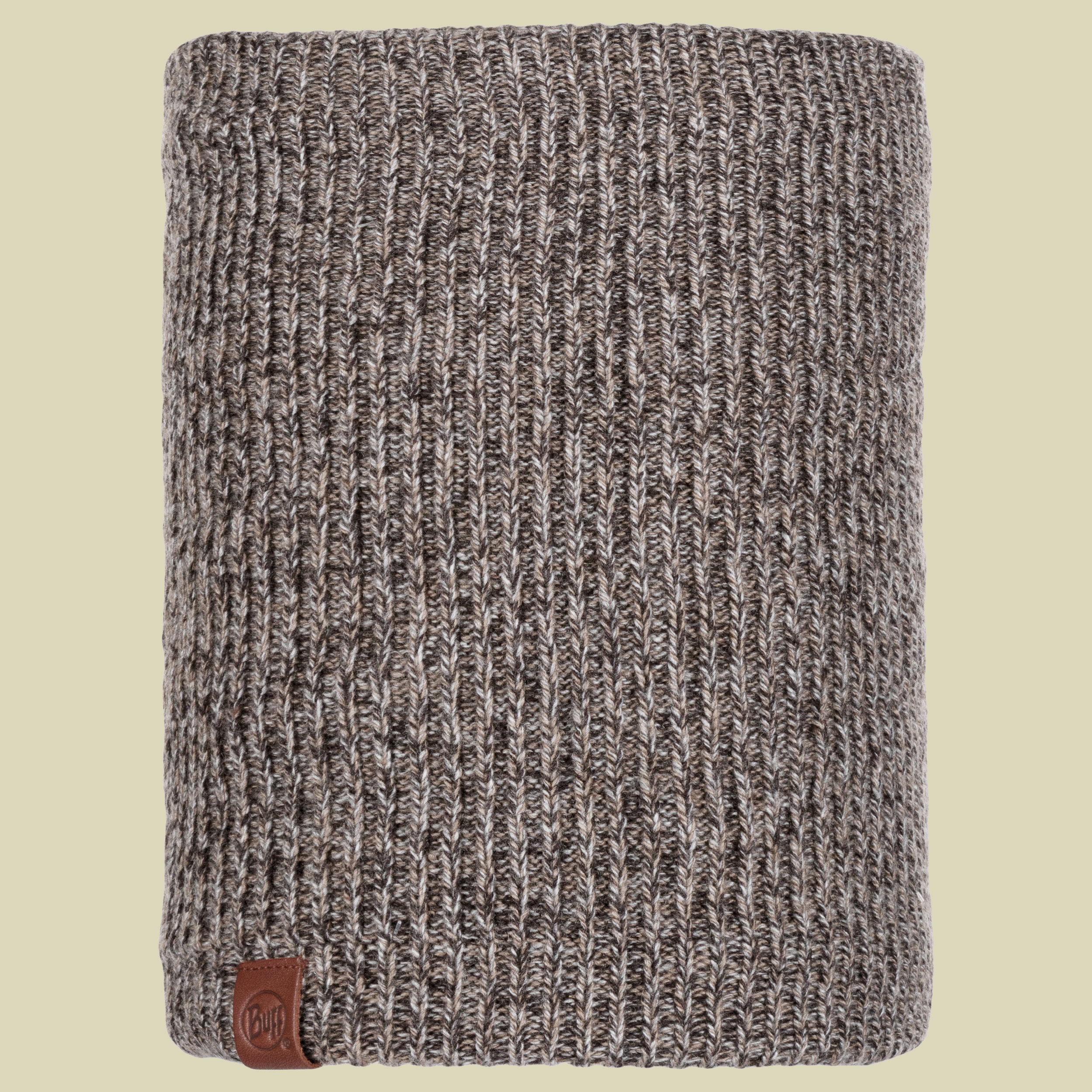 Knitted & Polar Fleece Neckwarmer LYNE Größe one size Farbe brown taupe