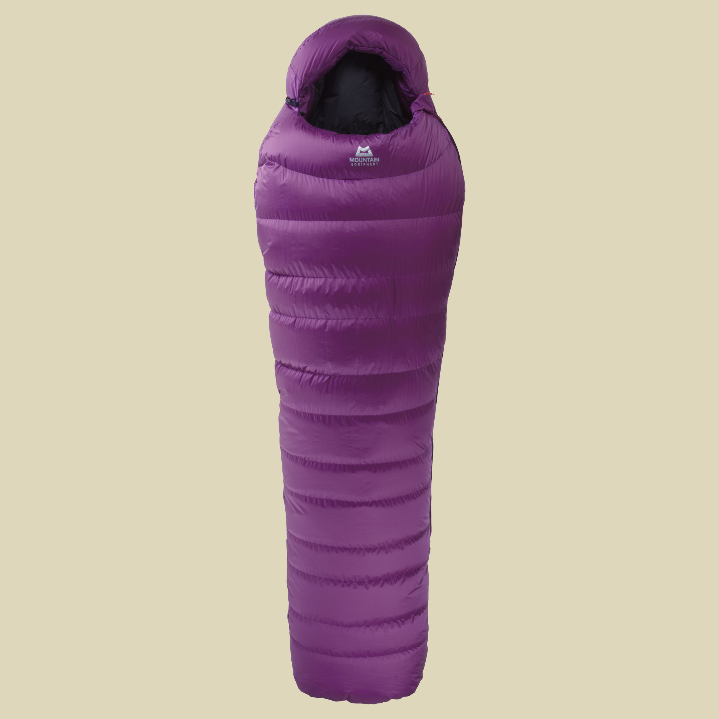 Glacier 450 Women bis Körpergröße Schlafsack 170 cm cm foxglove, Reißverschluss Schlafsack rechts