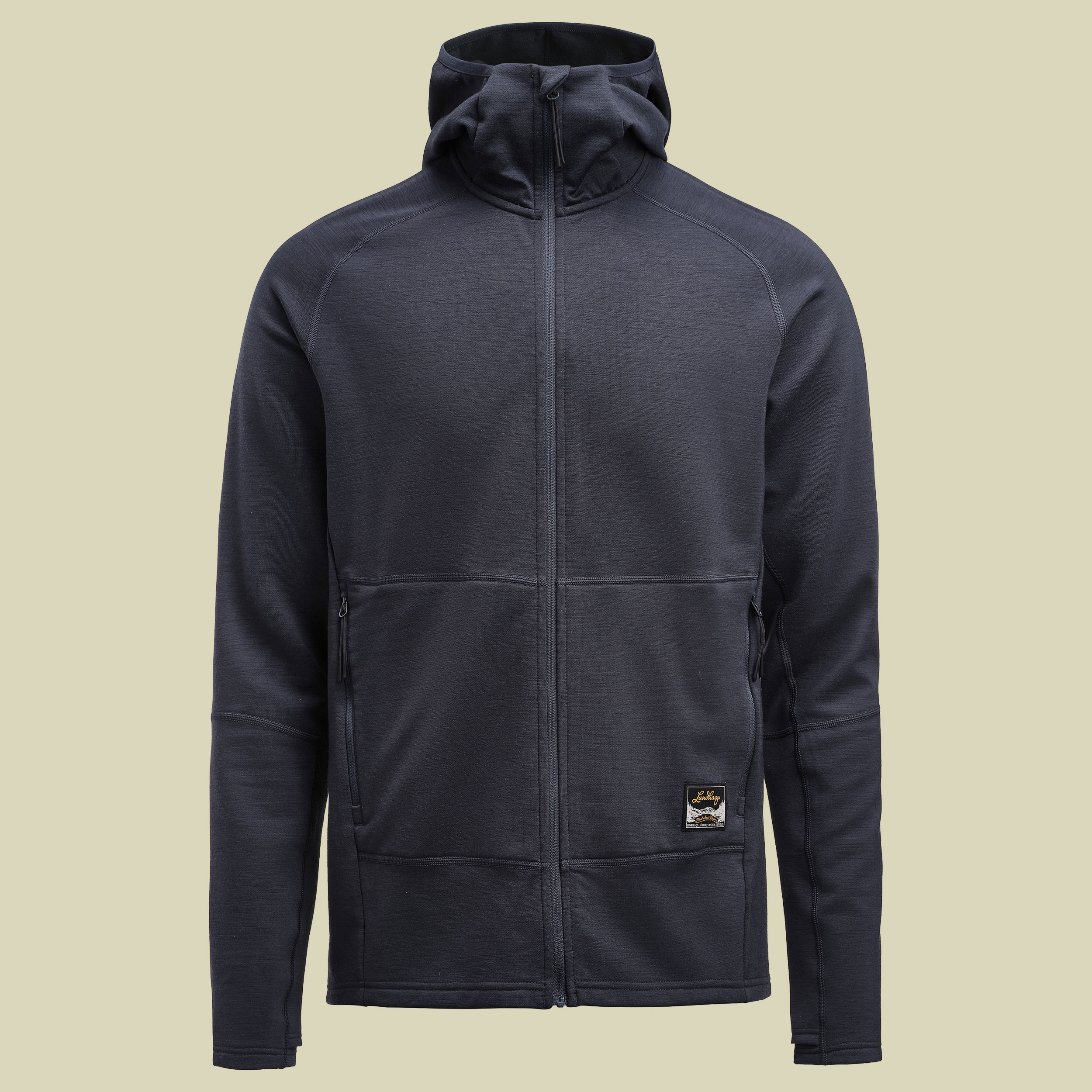 Tived Merino Hoodie Men blau XL - deep blue