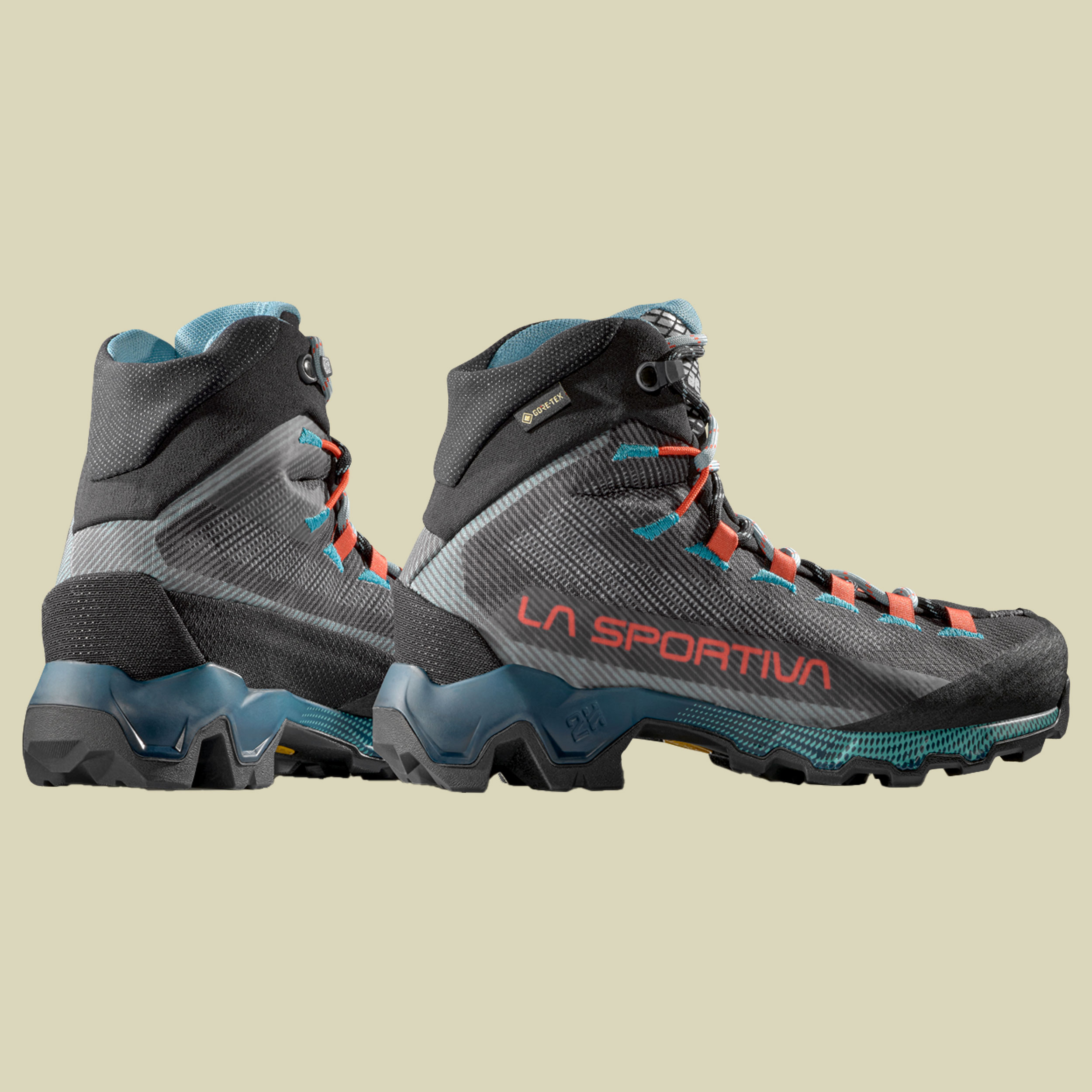 Aequilibrium Hike GTX Women 41,5 grau 3 - Farbe carbon/aspen green