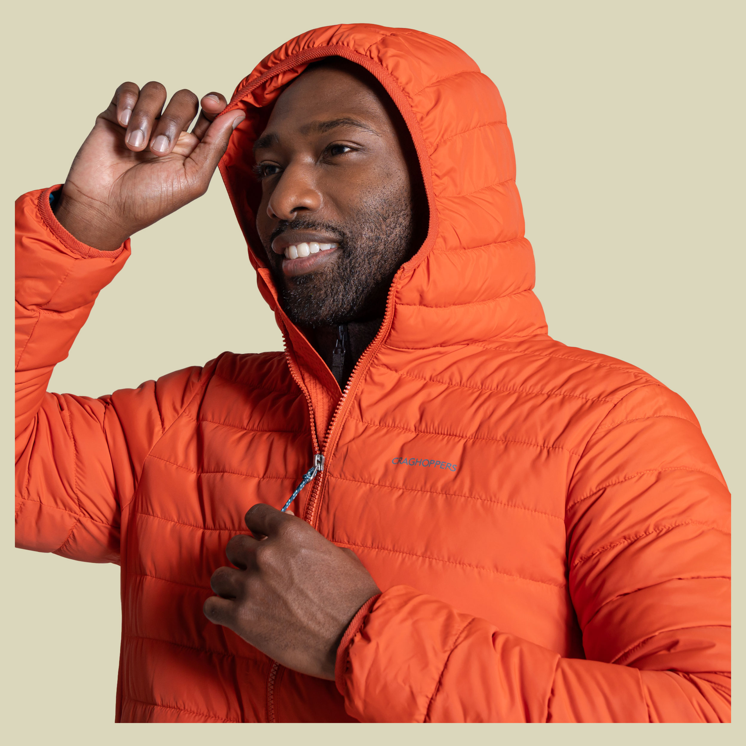 Compresslite IX Hooded Jacket  Men XXL orange - sedona