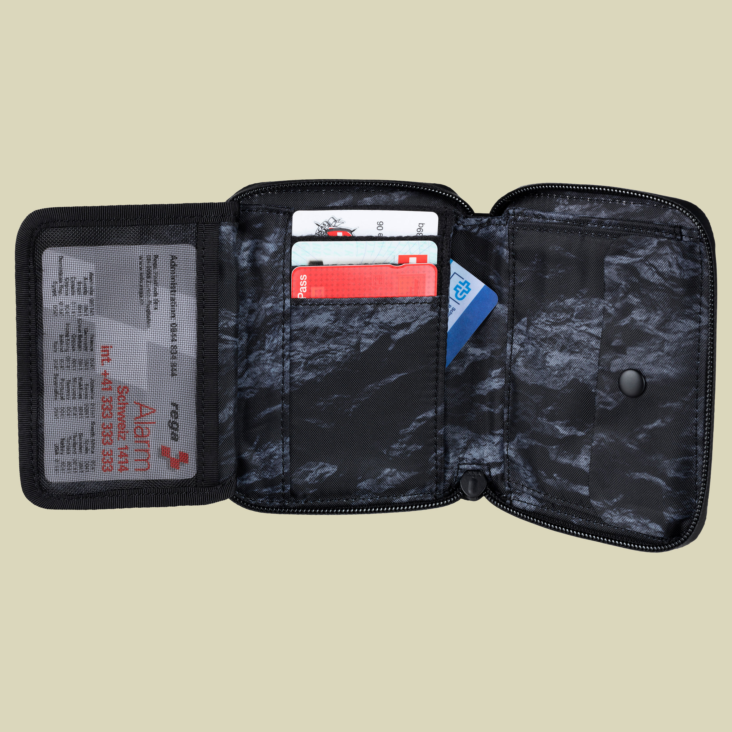 Seon Zip Wallet one size schwarz - black