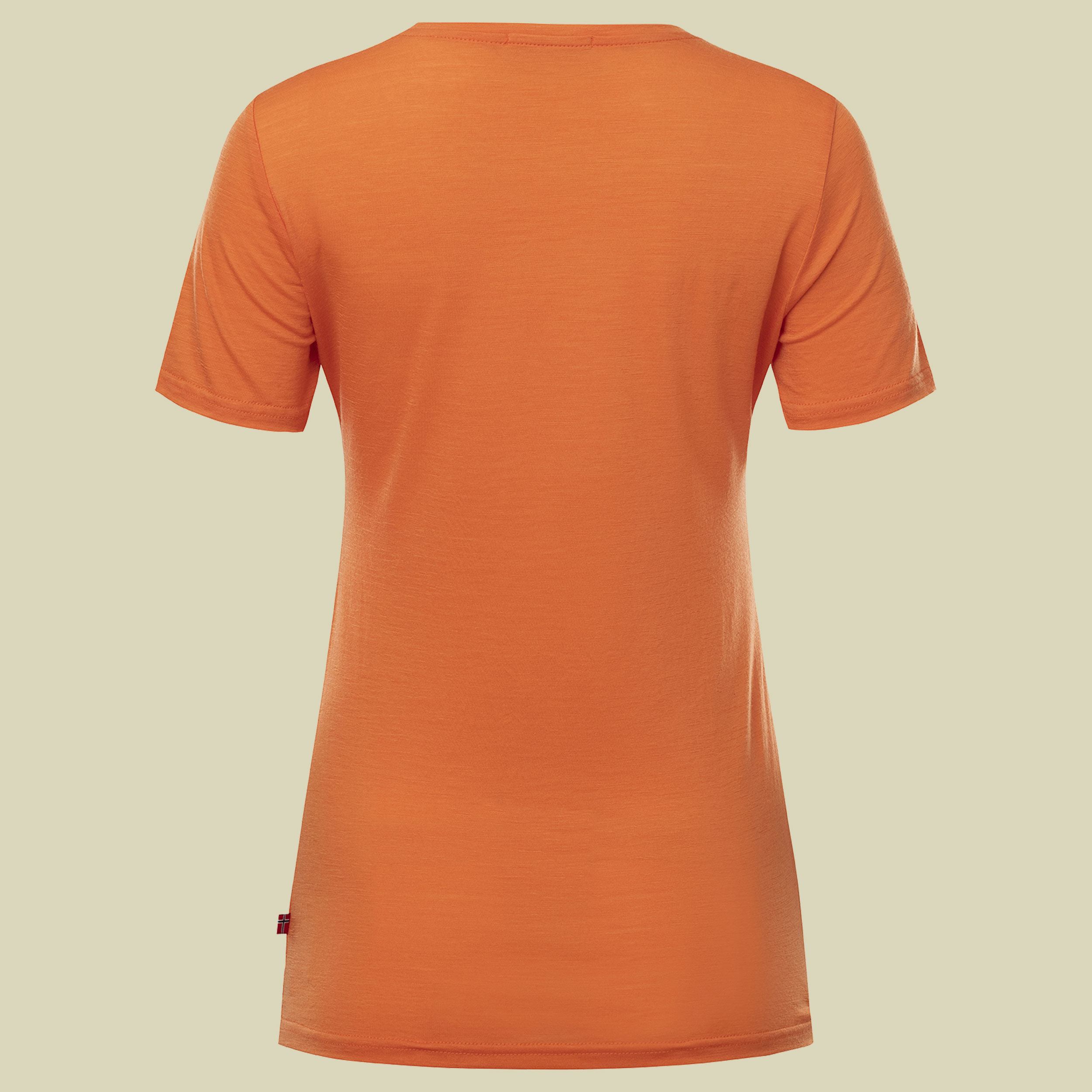 LightWool T-Shirt Women orange L - orange tiger