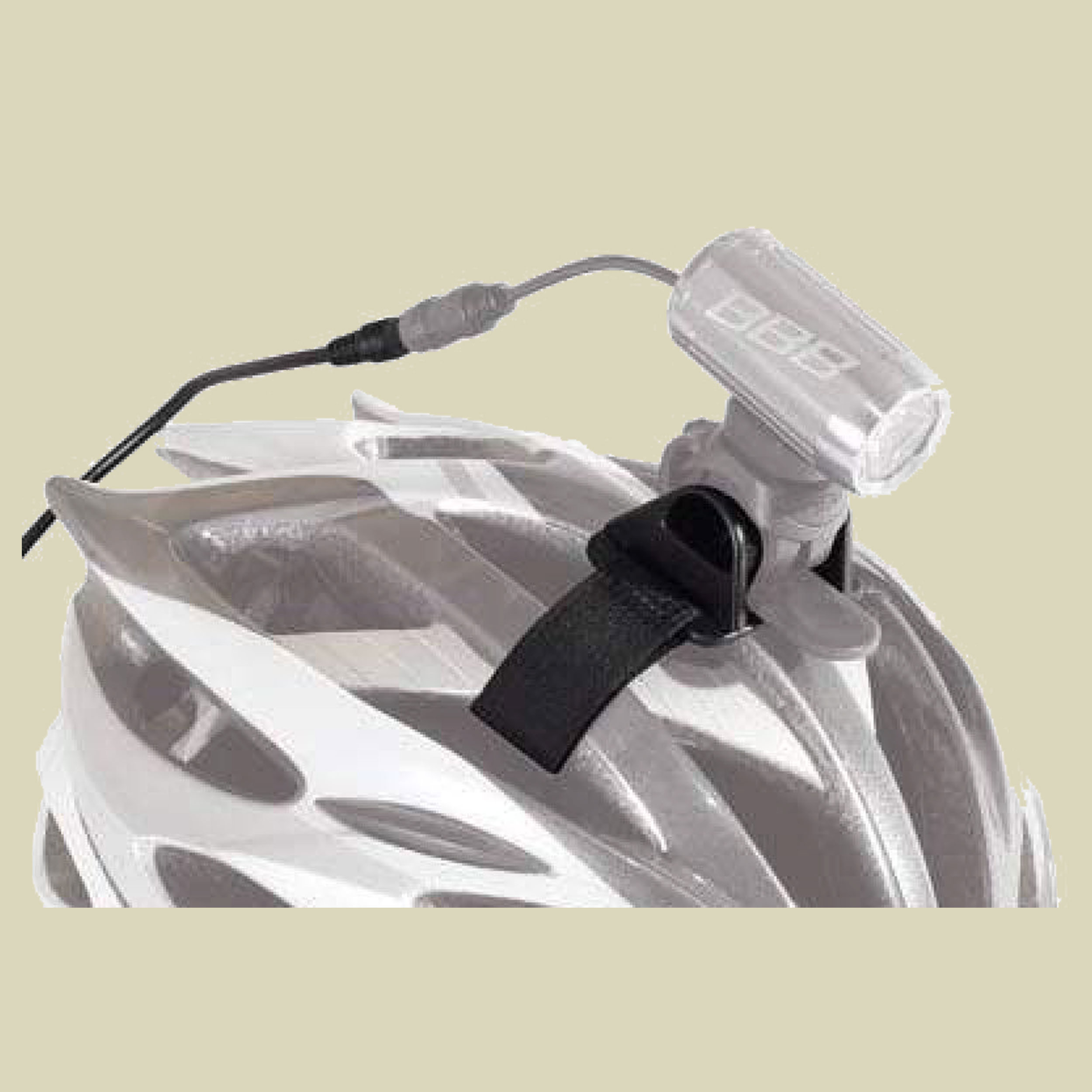 HelmetMount BLS-69 mit Velcro farbe schwarz