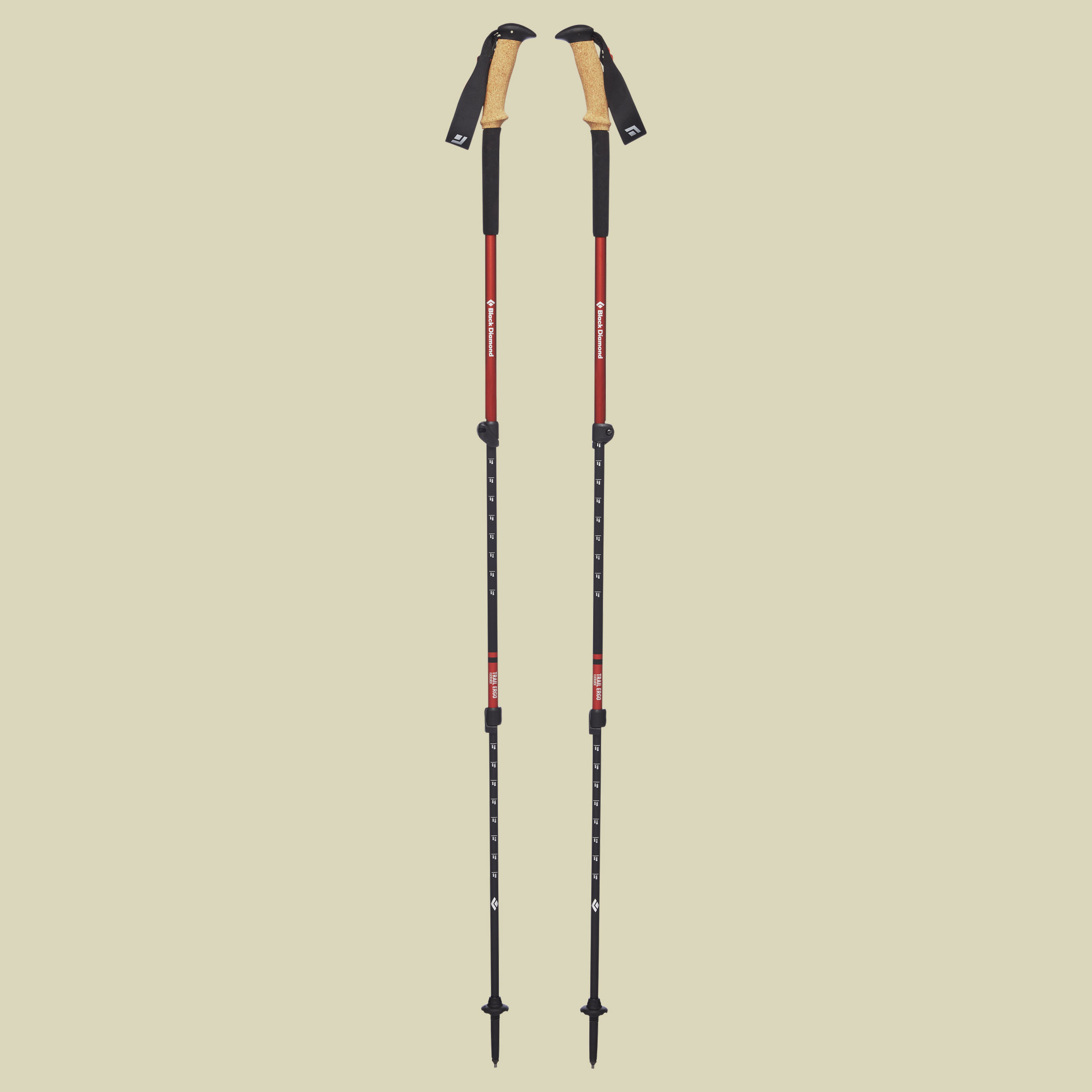 Trail Ergo Cork Länge: 69-140 cm Farbe: picante