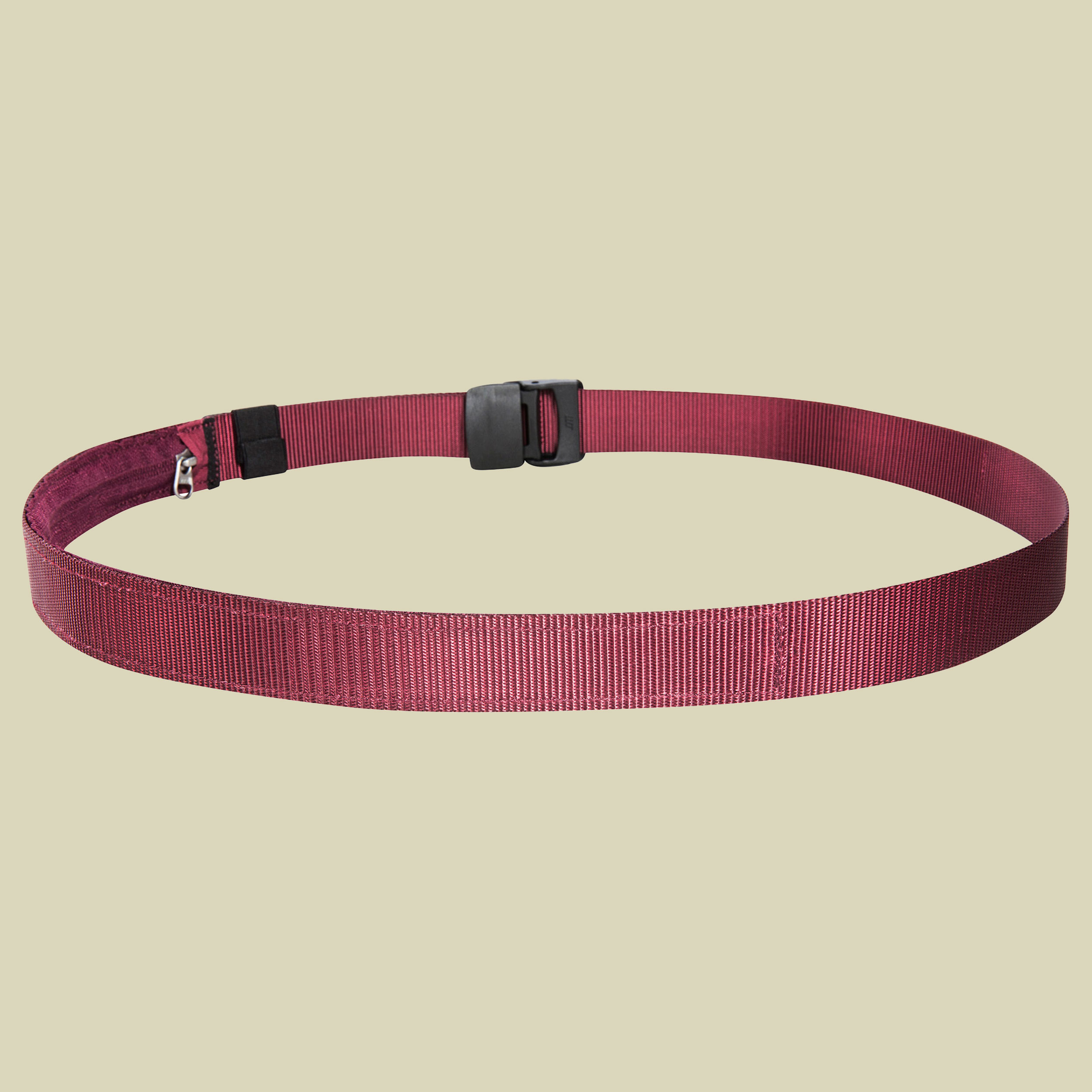 Travel Waistbelt 30 mm bordeaux red