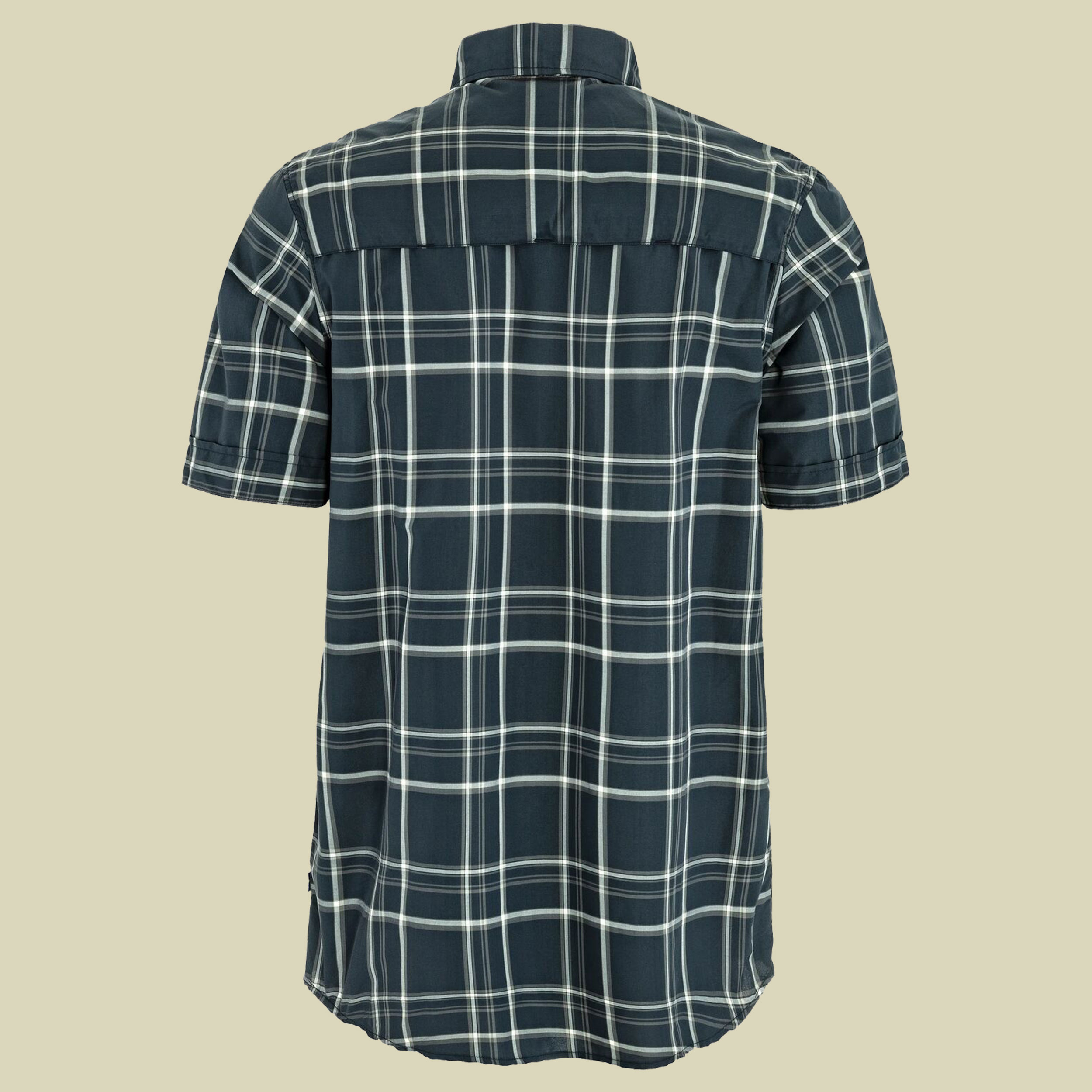 Abisko Hike Shirt SS Men mehrfarbig blau XL - Farbe dark navy-chalk white