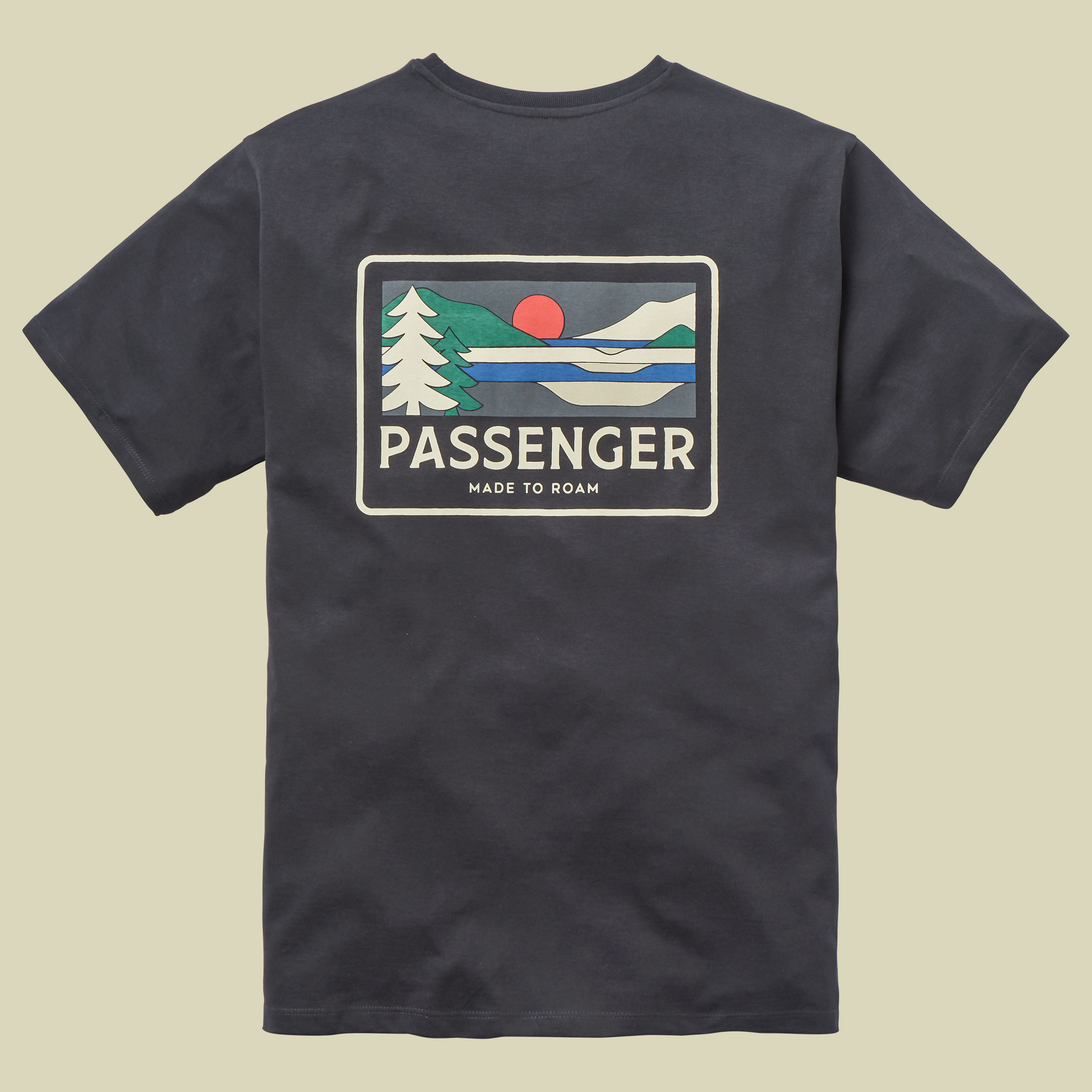 Roamer Recycled Cotton T-Shirt Men L schwarz - black